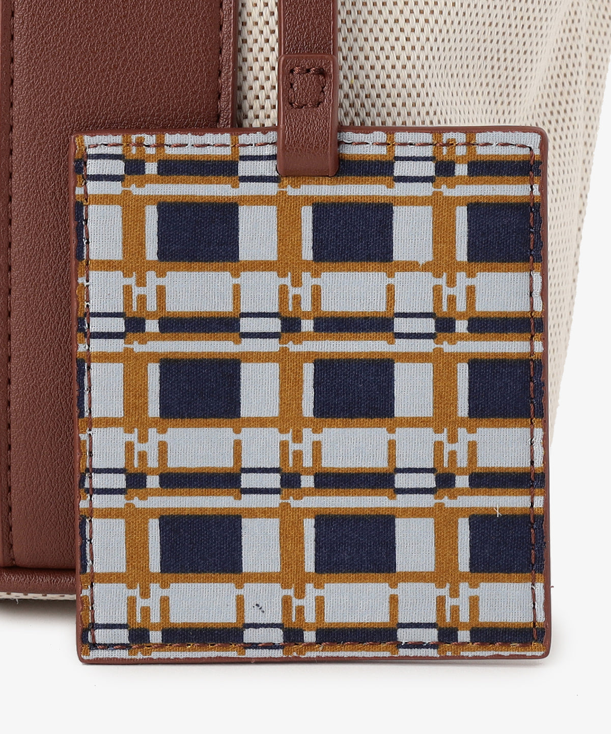 ツートンケンテバッグ BROWN×PURPLE(S / M / Lサイズ)