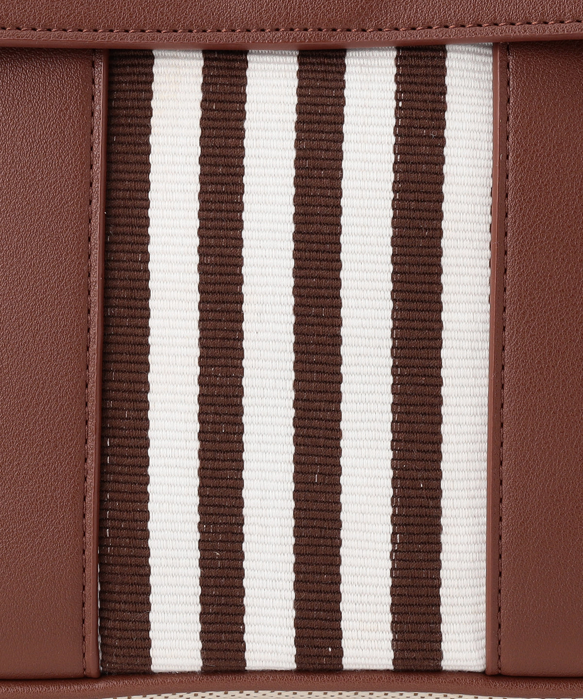 ツートンケンテバッグ BROWN×PURPLE(S / M / Lサイズ)