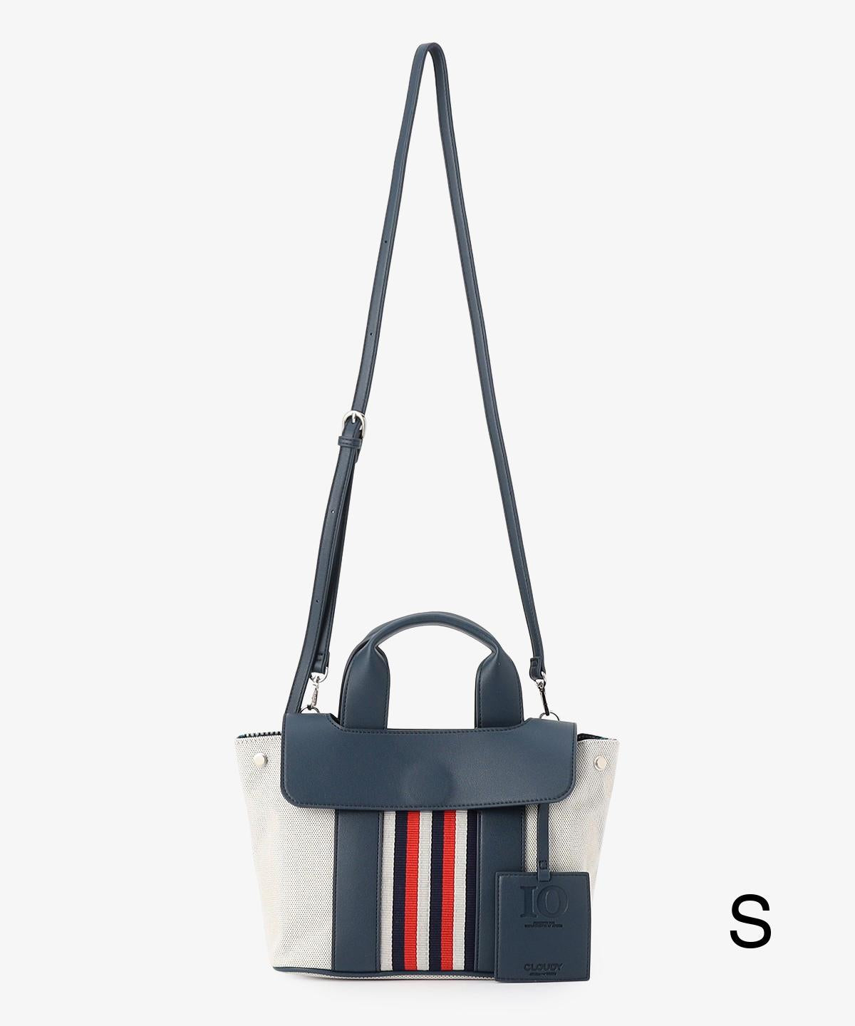 ツートンケンテバッグ NAVY(S / M / Lサイズ)