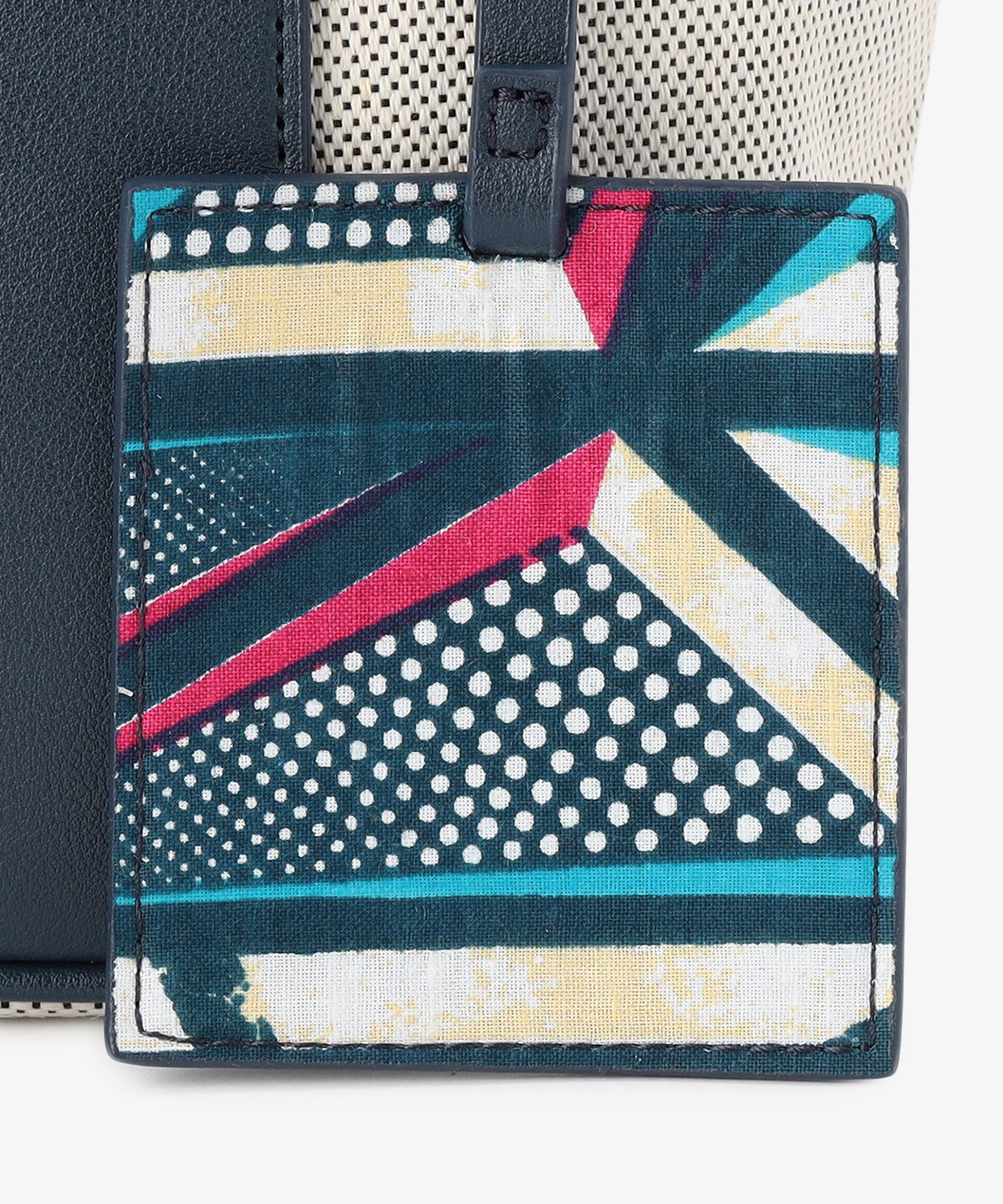 ツートンケンテバッグ NAVY(S / M / Lサイズ)