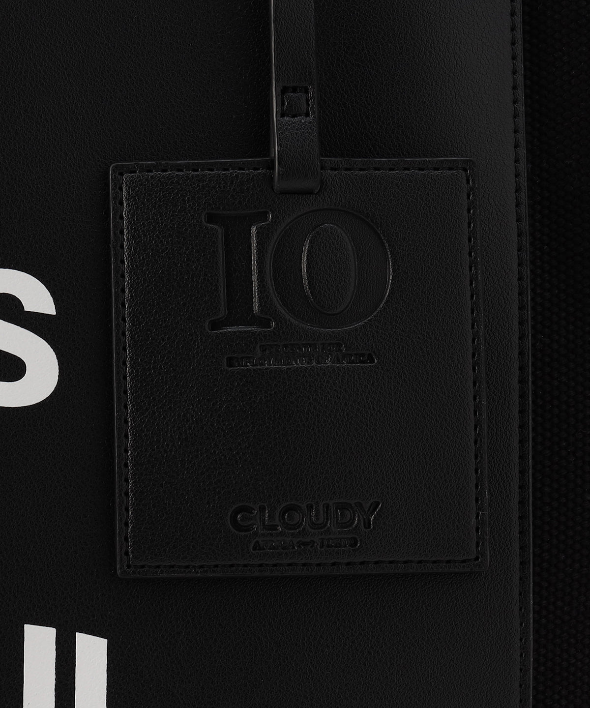 キャンバストートバッグ BLACK×BLACK(S / M / Lサイズ)