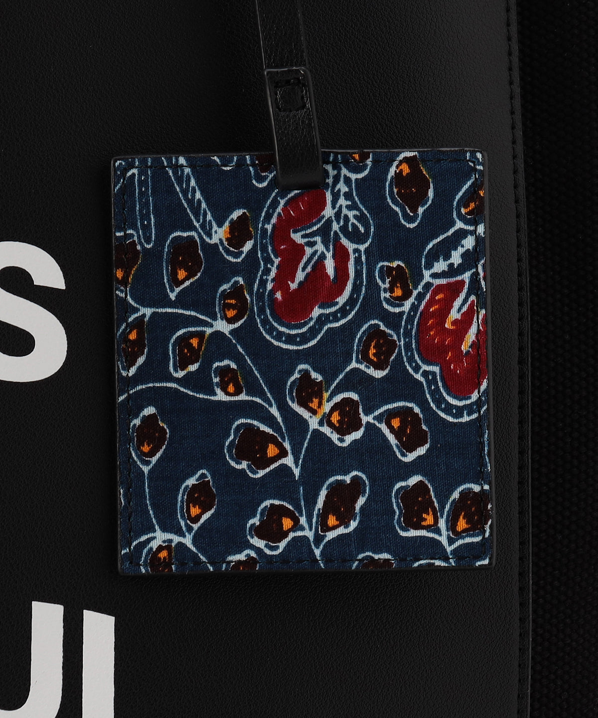 キャンバストートバッグ BLACK×BLACK(S / M / Lサイズ)