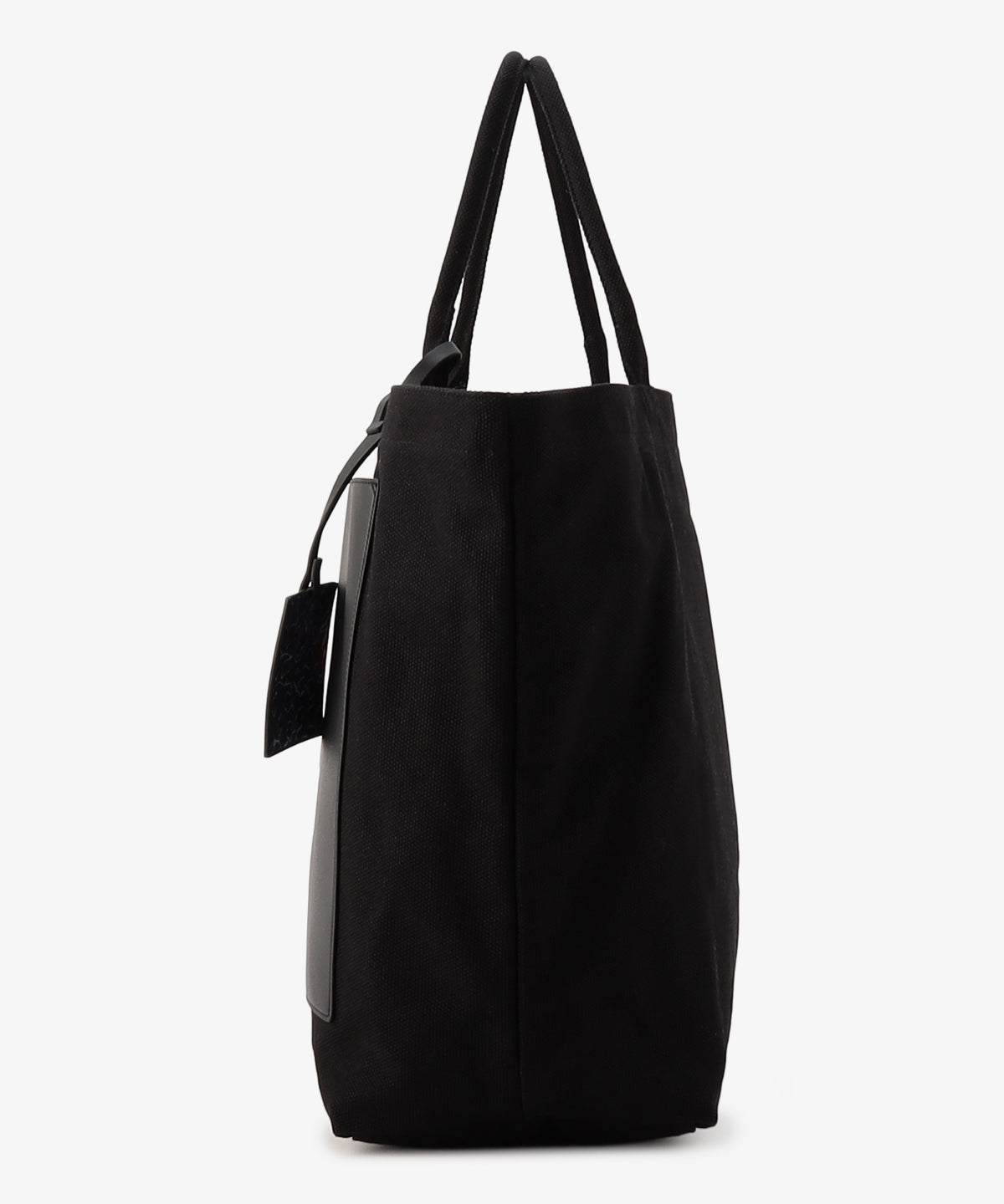 キャンバストートバッグ BLACK×BLACK(S / M / Lサイズ)