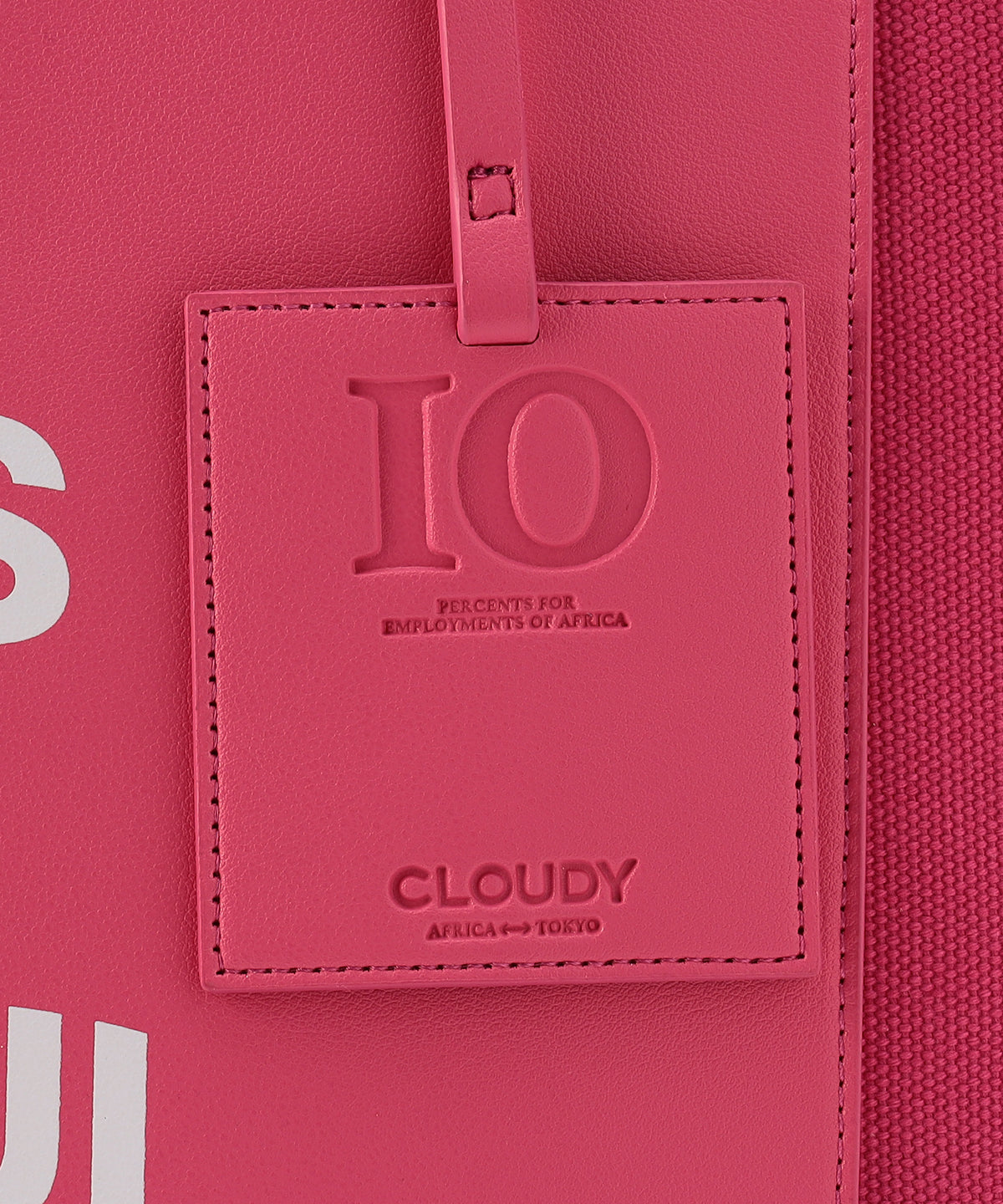 キャンバストートバッグ PINK×PINK(S / M / Lサイズ)