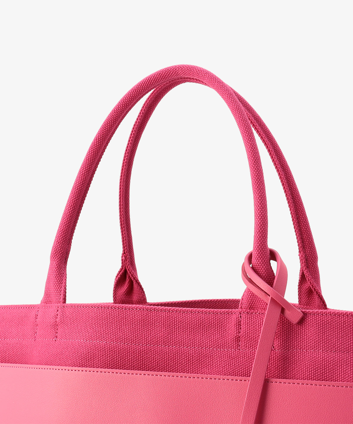 キャンバストートバッグ PINK×PINK(S / M / Lサイズ)