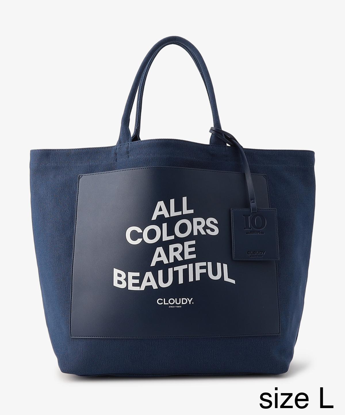 キャンバストートバッグ NAVY×NAVY(S / M / Lサイズ)