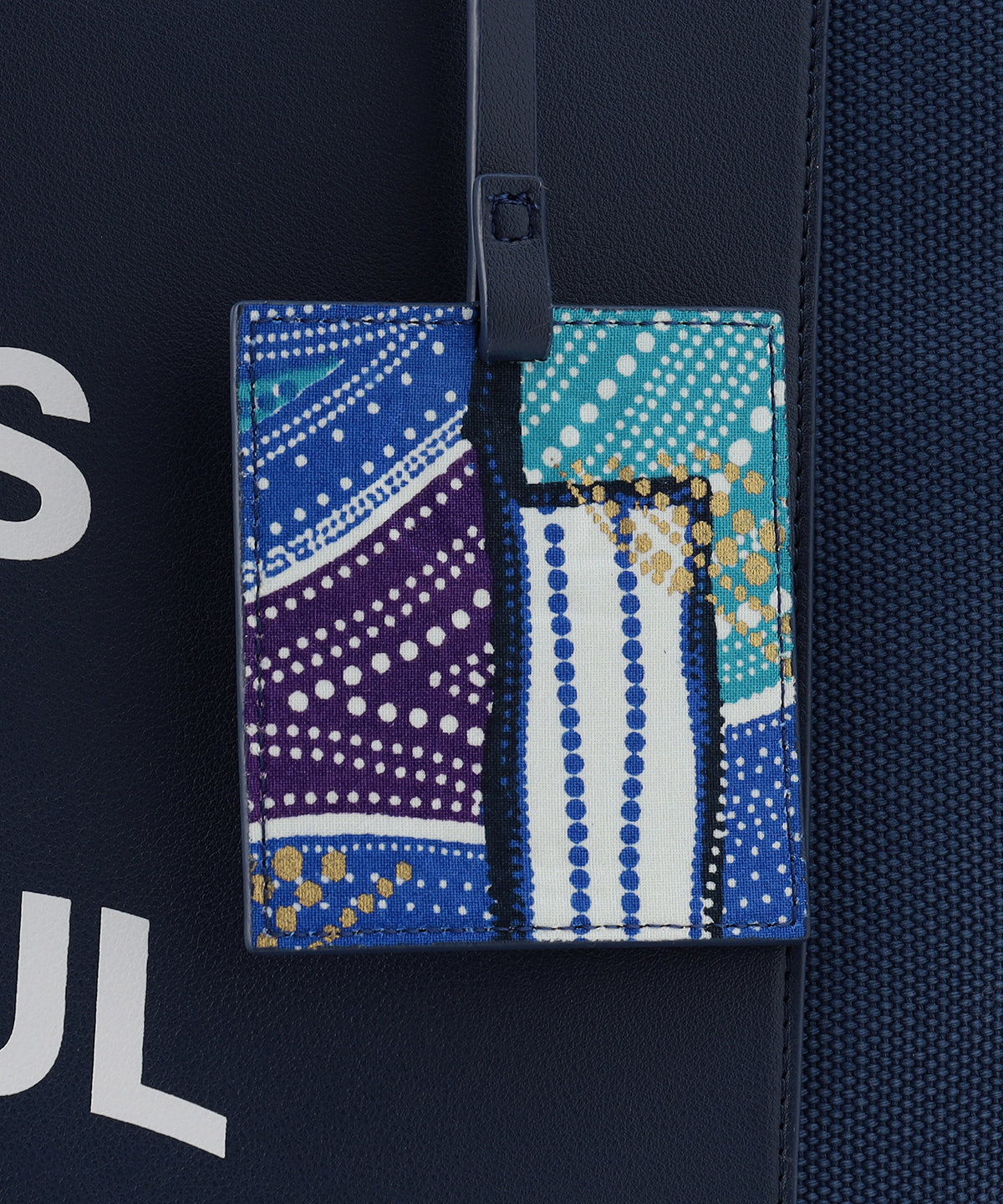 キャンバストートバッグ NAVY×NAVY(S / M / Lサイズ)