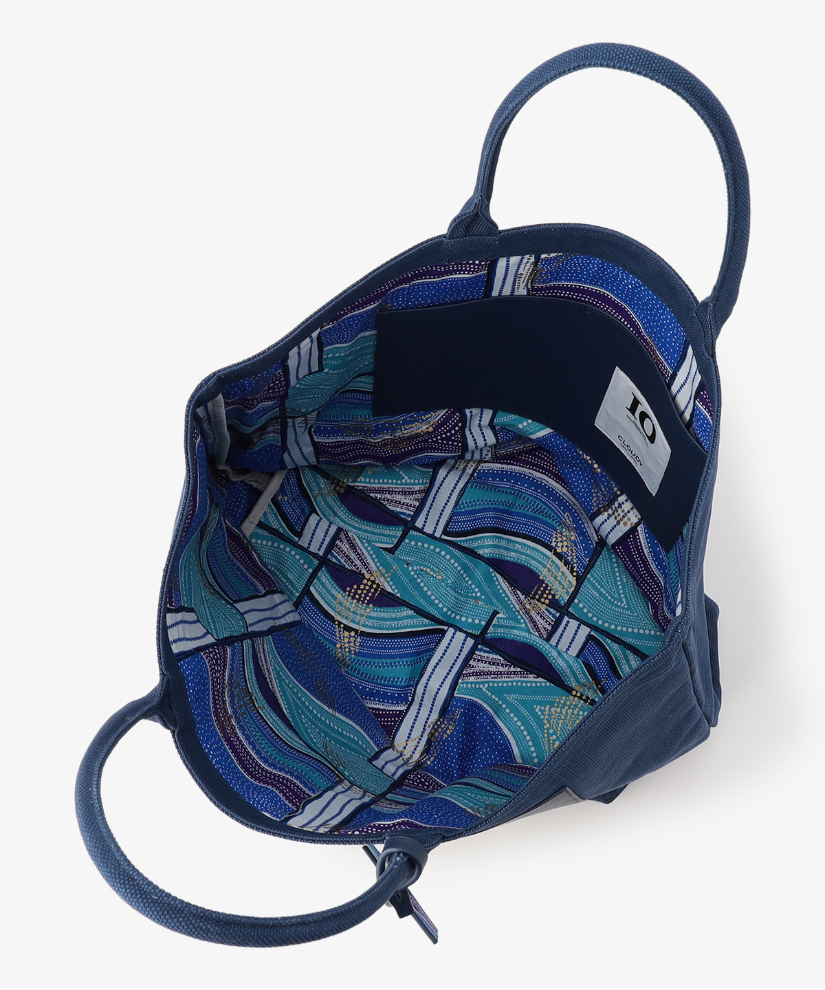 キャンバストートバッグ NAVY×NAVY(S / M / Lサイズ)