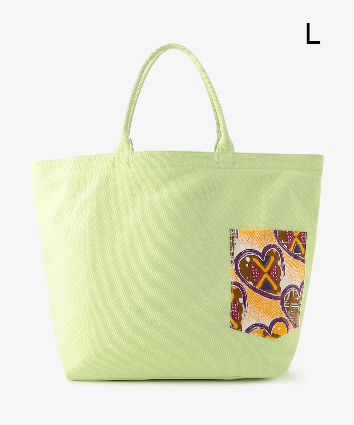 キャンバストートバッグ MINT×MINT(S / M / Lサイズ)