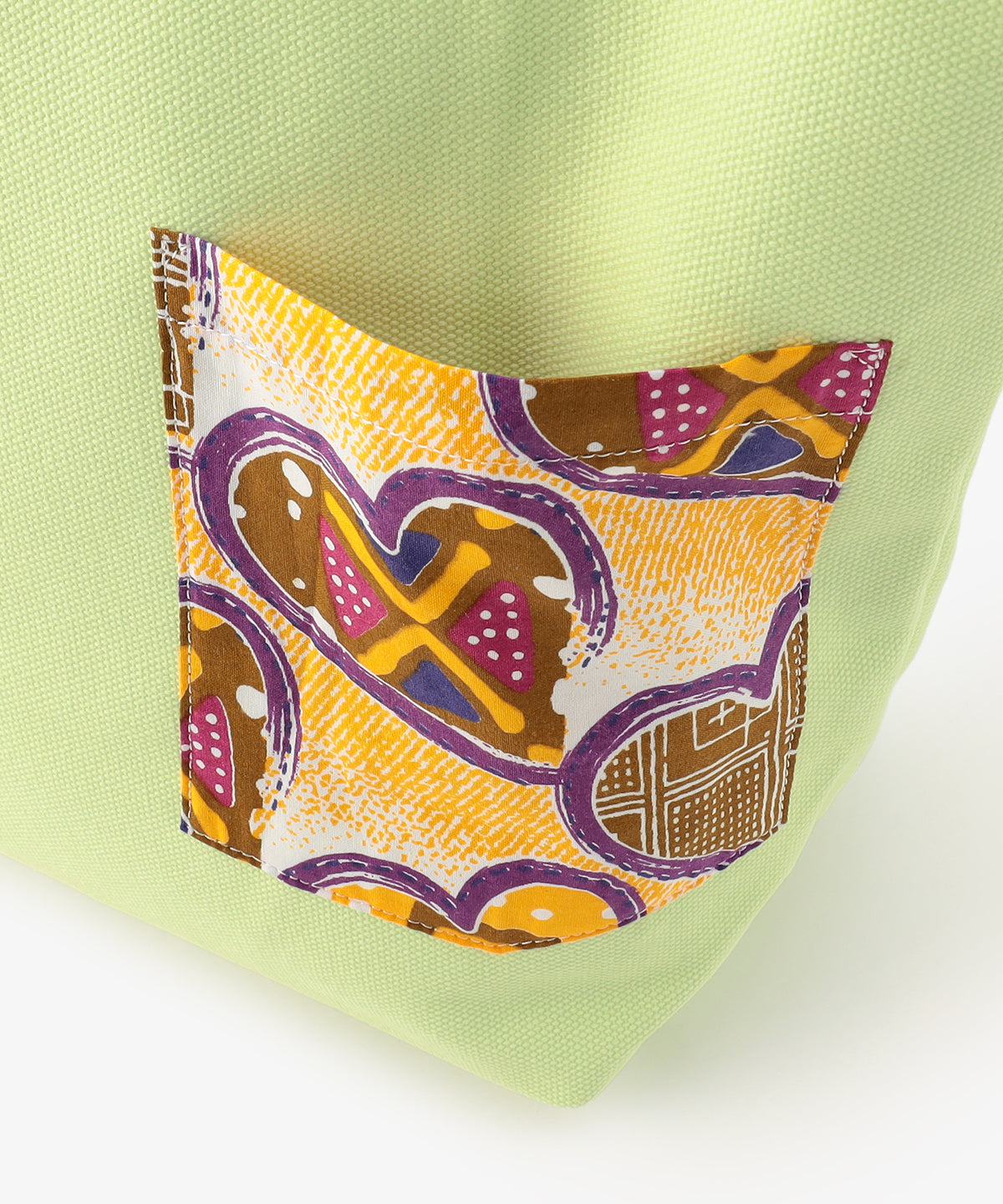 キャンバストートバッグ MINT×MINT(S / M / Lサイズ)