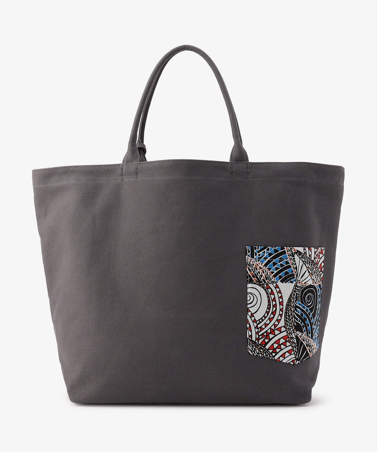 キャンバストートバッグ GRAY×GRAY(S / M / Lサイズ)