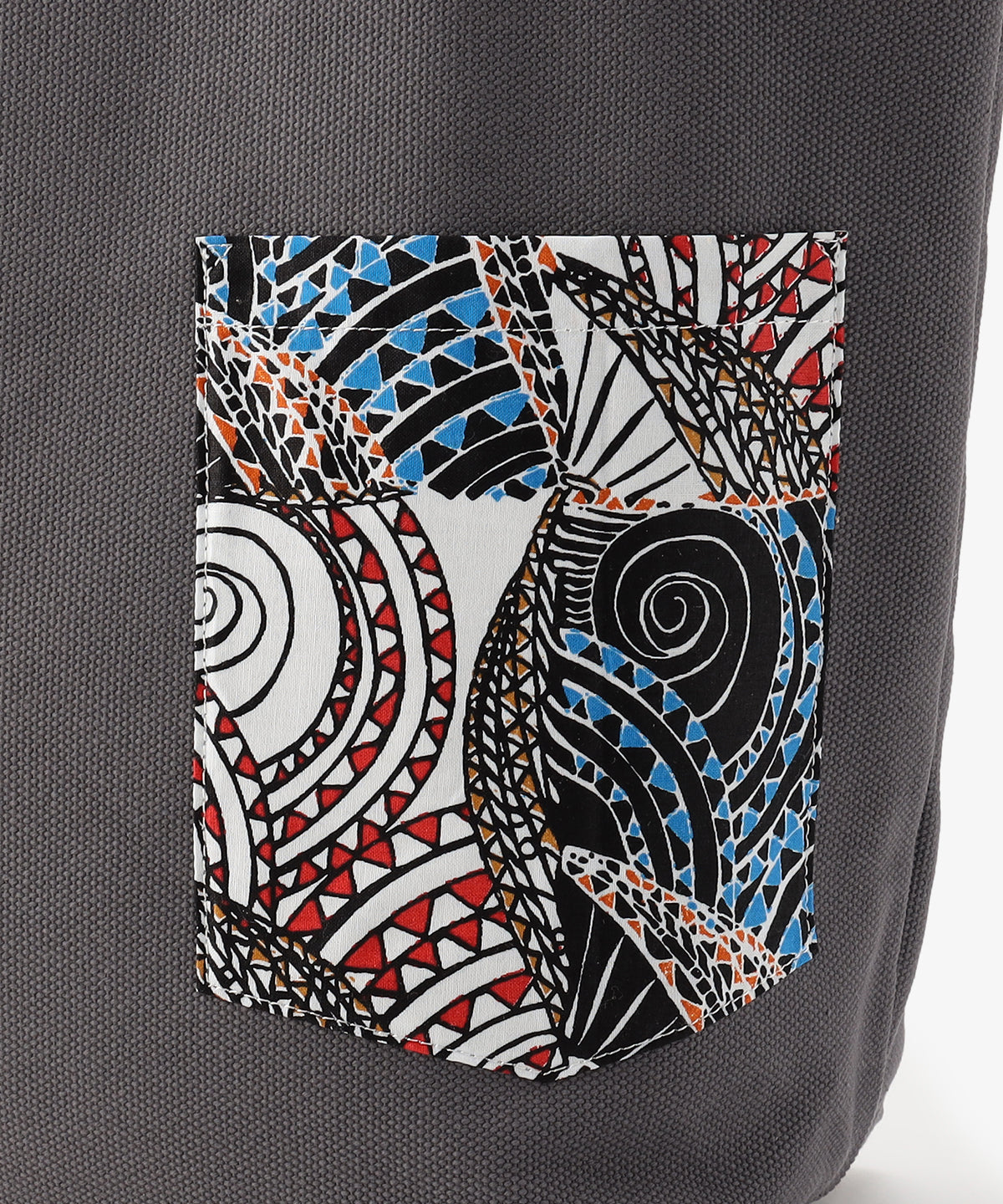 キャンバストートバッグ GRAY×GRAY(S / M / Lサイズ)