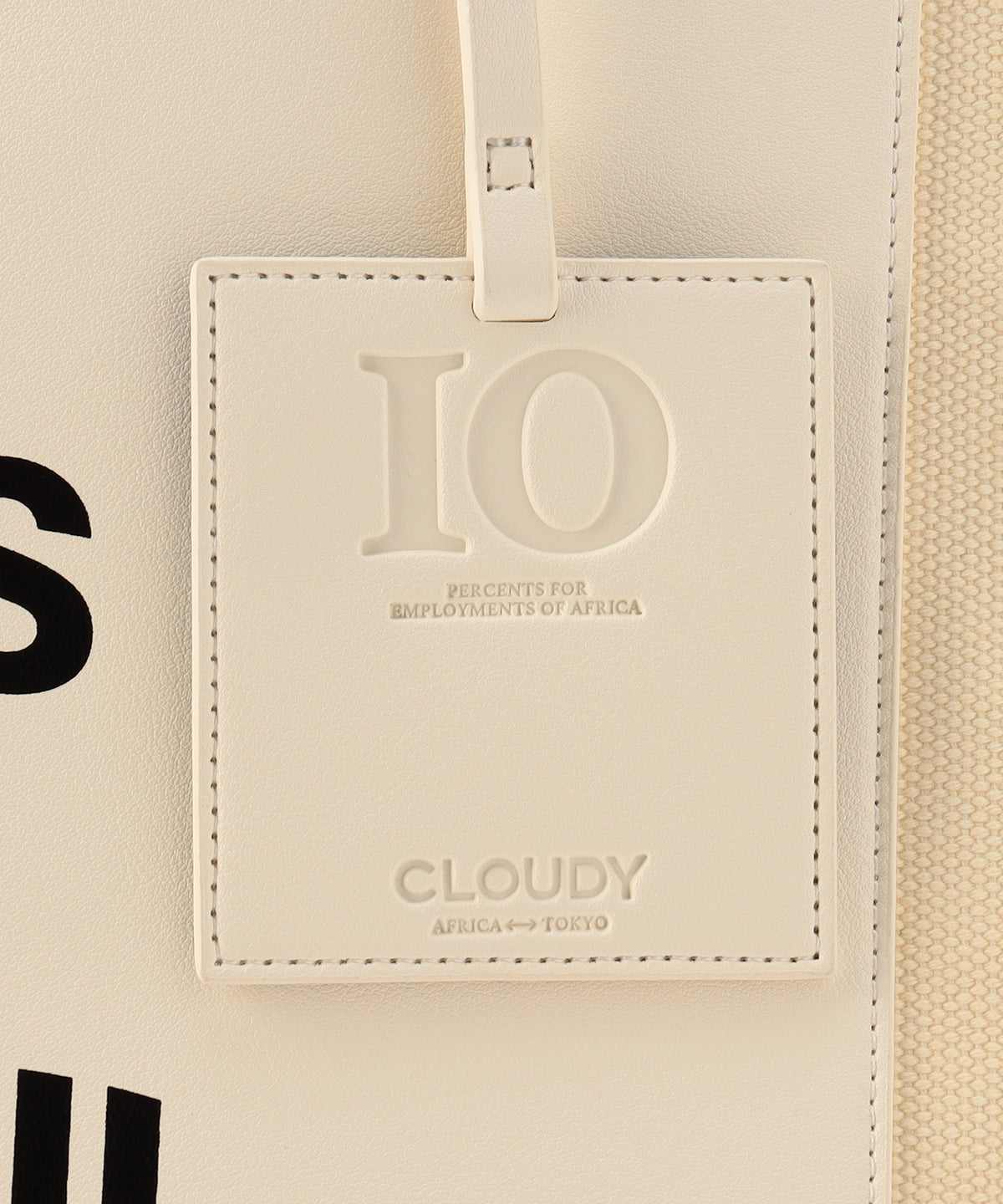 キャンバストートバッグ CREAM(S / M / Lサイズ)