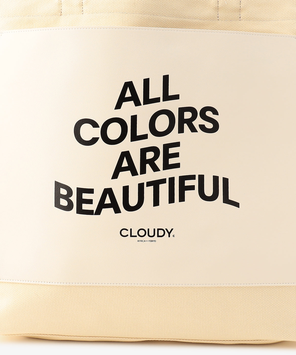 キャンバストートバッグ CREAM(S / M / Lサイズ)