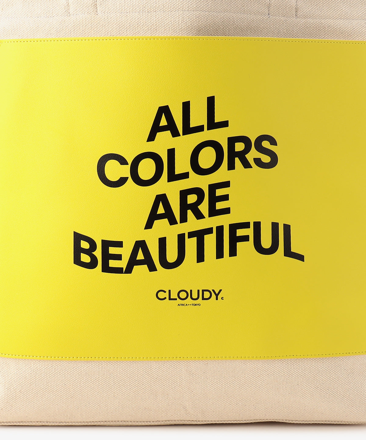 キャンバストートバッグ YELLOW(S / M / Lサイズ)