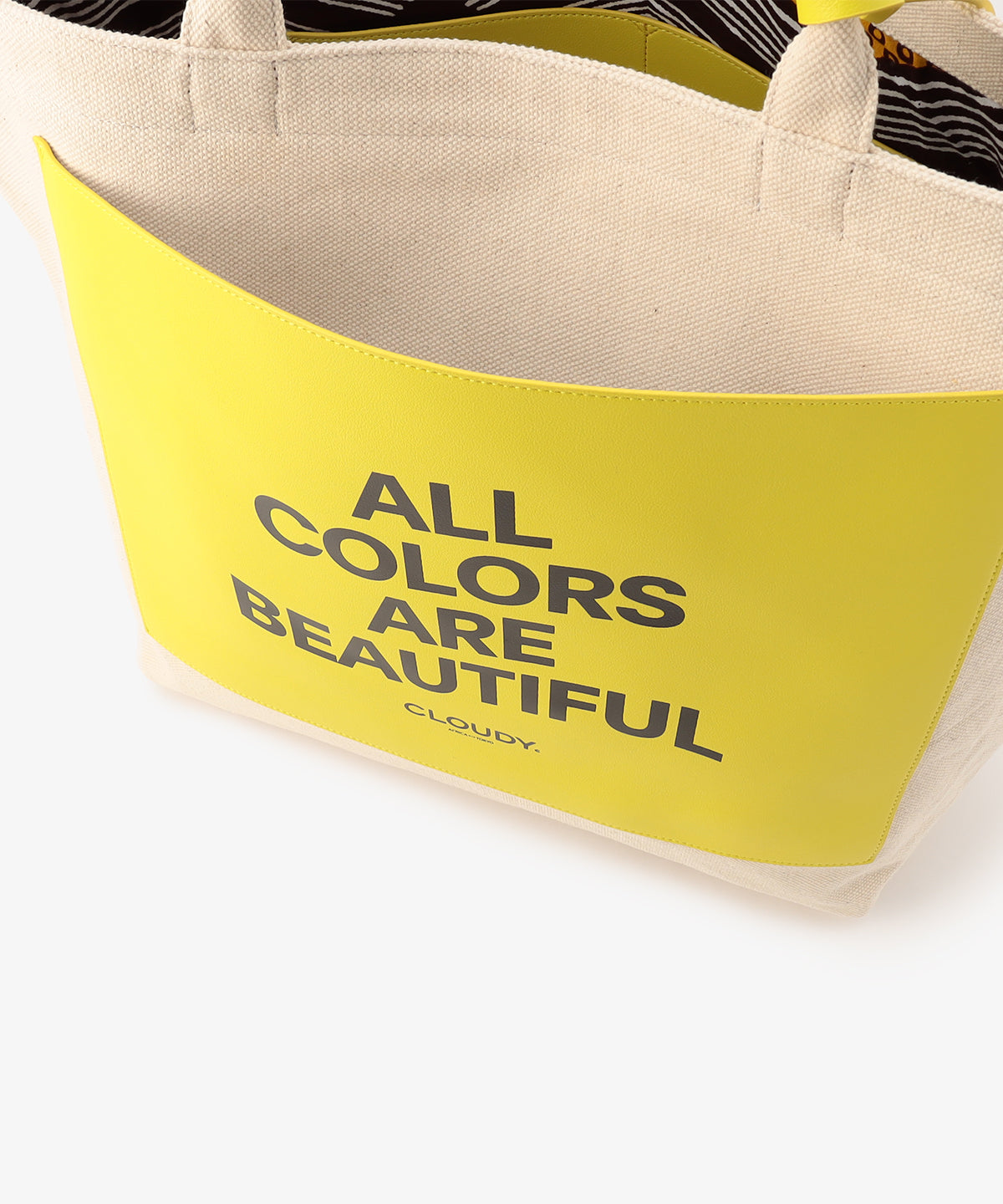 キャンバストートバッグ YELLOW(S / M / Lサイズ)