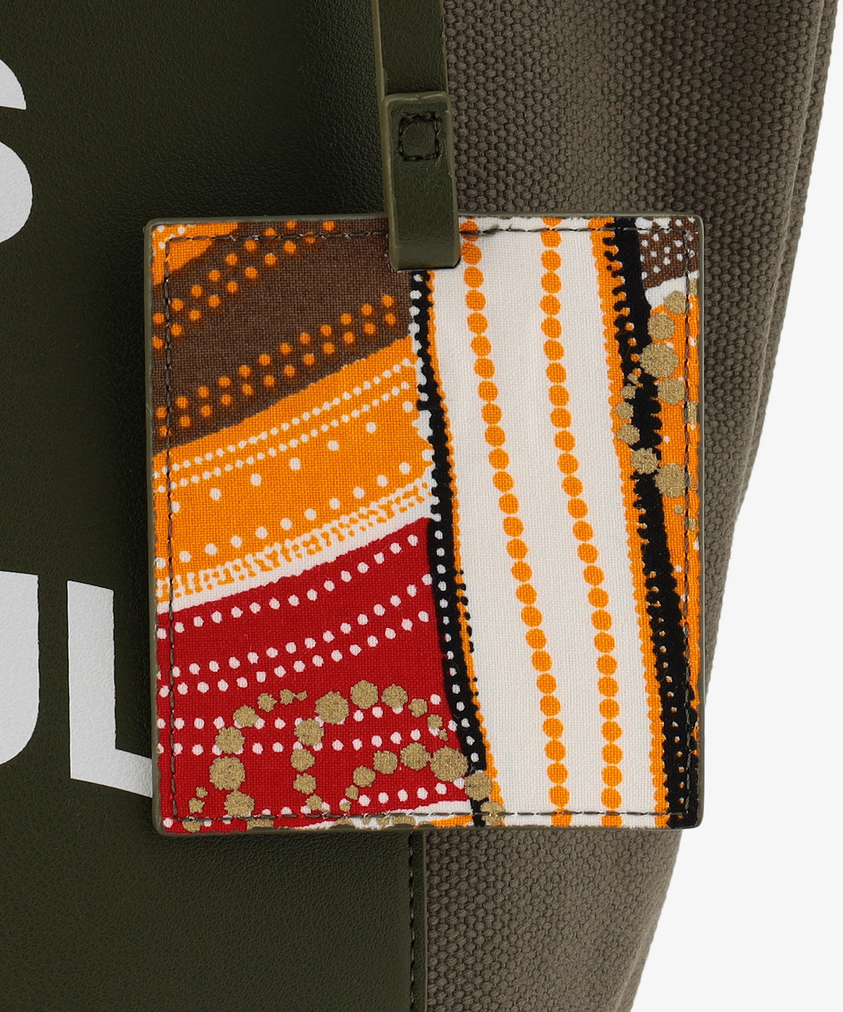 キャンバストートバッグ KHAKI×KHAKI(S / M / Lサイズ)