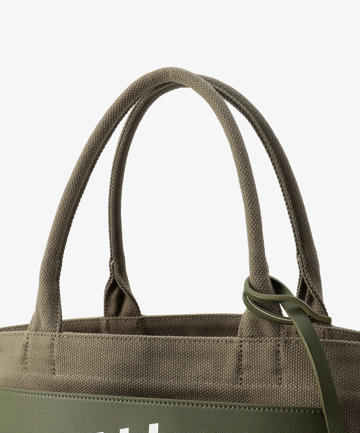 キャンバストートバッグ KHAKI×KHAKI(S / M / Lサイズ)