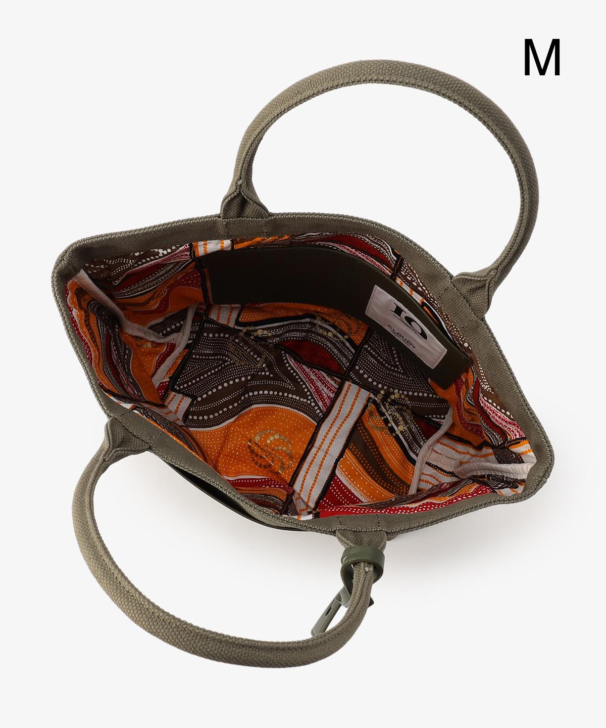 キャンバストートバッグ KHAKI×KHAKI(S / M / Lサイズ)