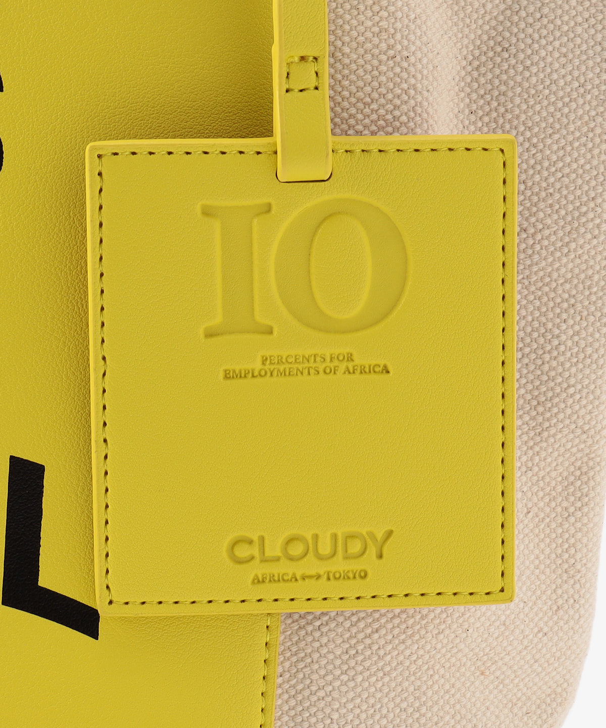 キャンバストートバッグ YELLOW(S / M / Lサイズ)