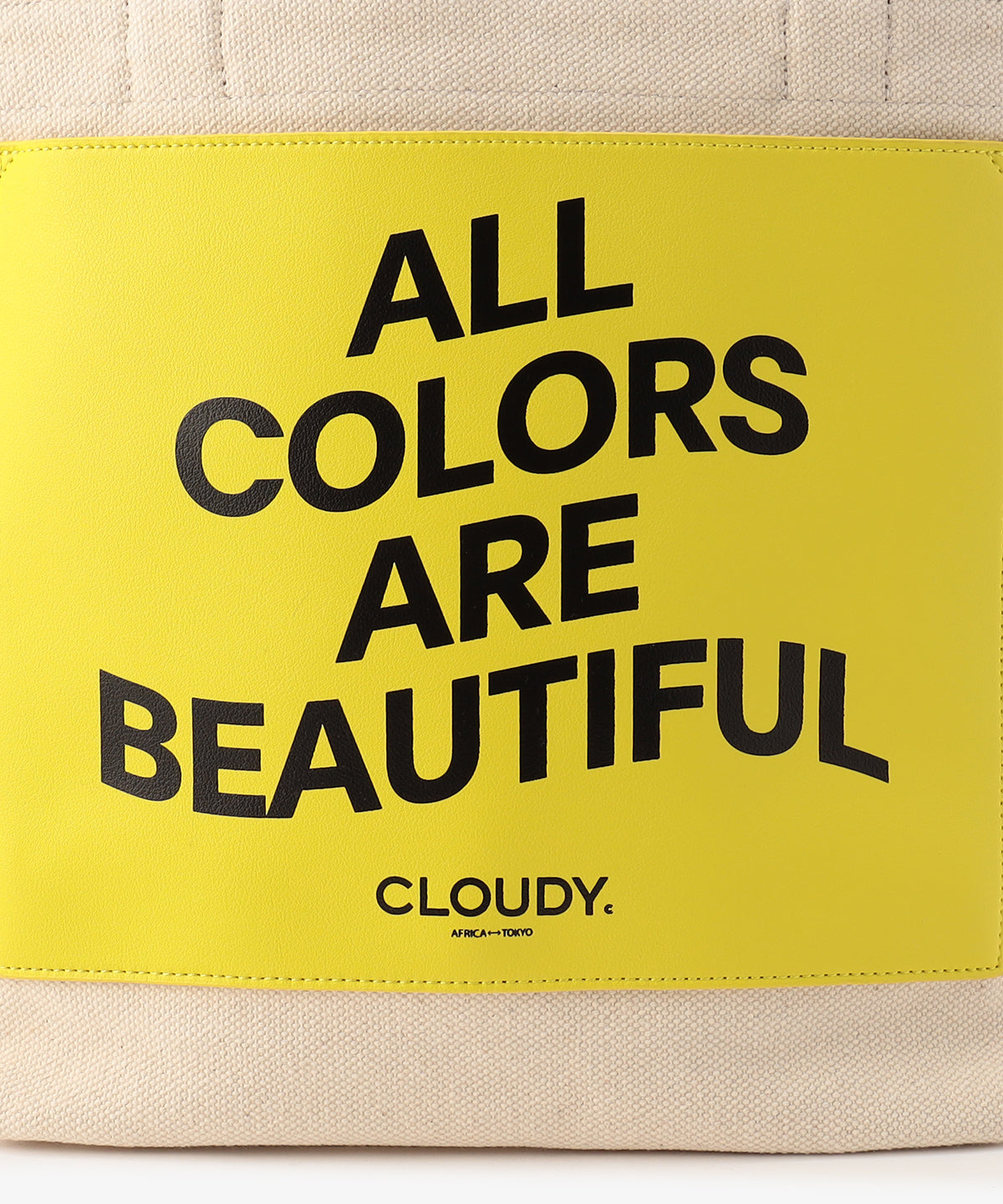 キャンバストートバッグ YELLOW(S / M / Lサイズ)
