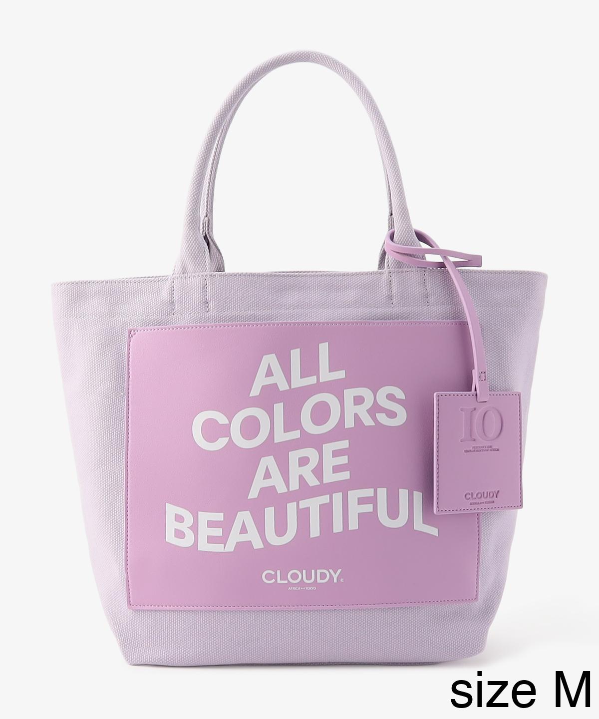 キャンバストートバッグ PURPLE×PURPLE(S / M / Lサイズ)