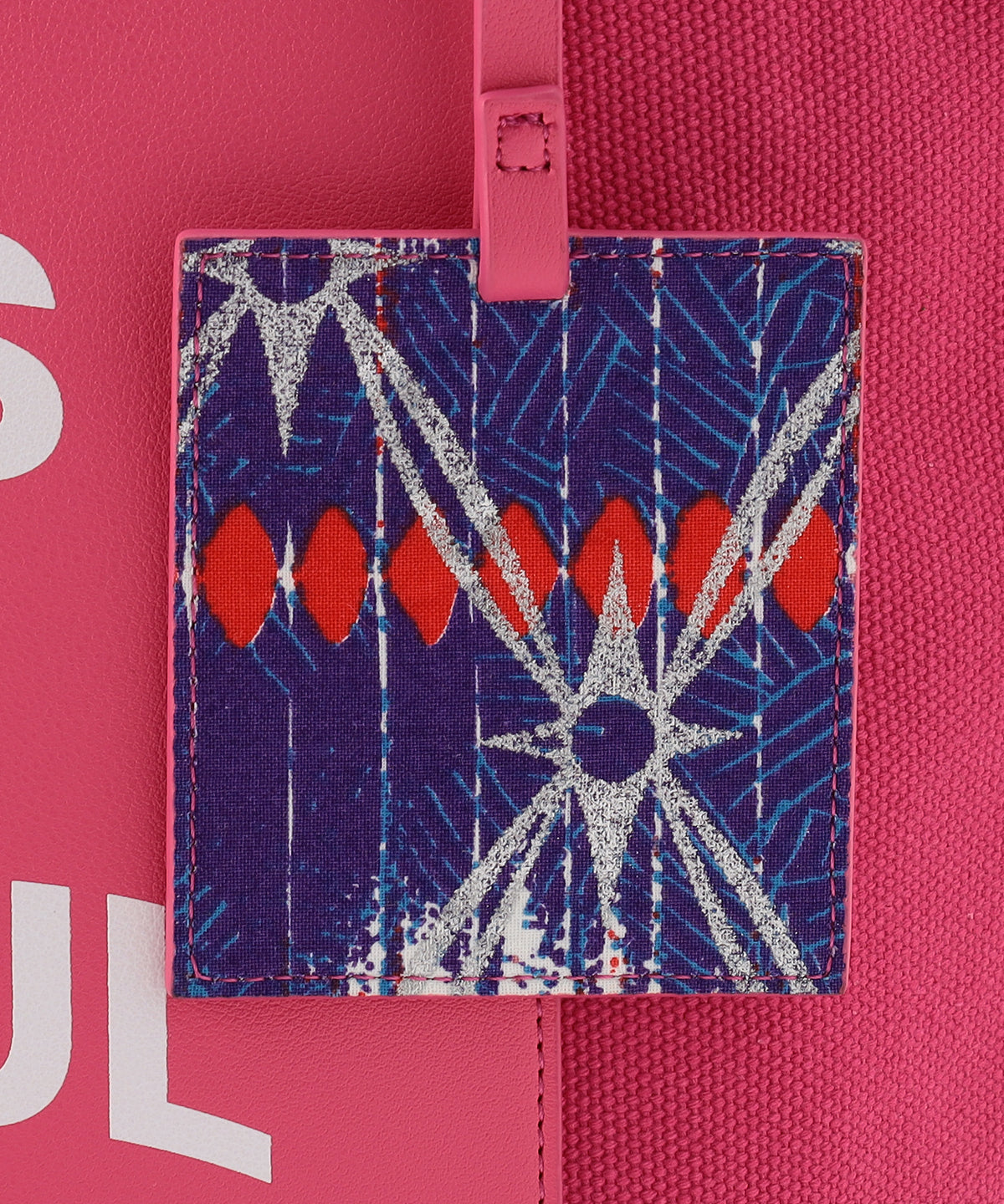 キャンバストートバッグ PINK×PINK(S / M / Lサイズ)