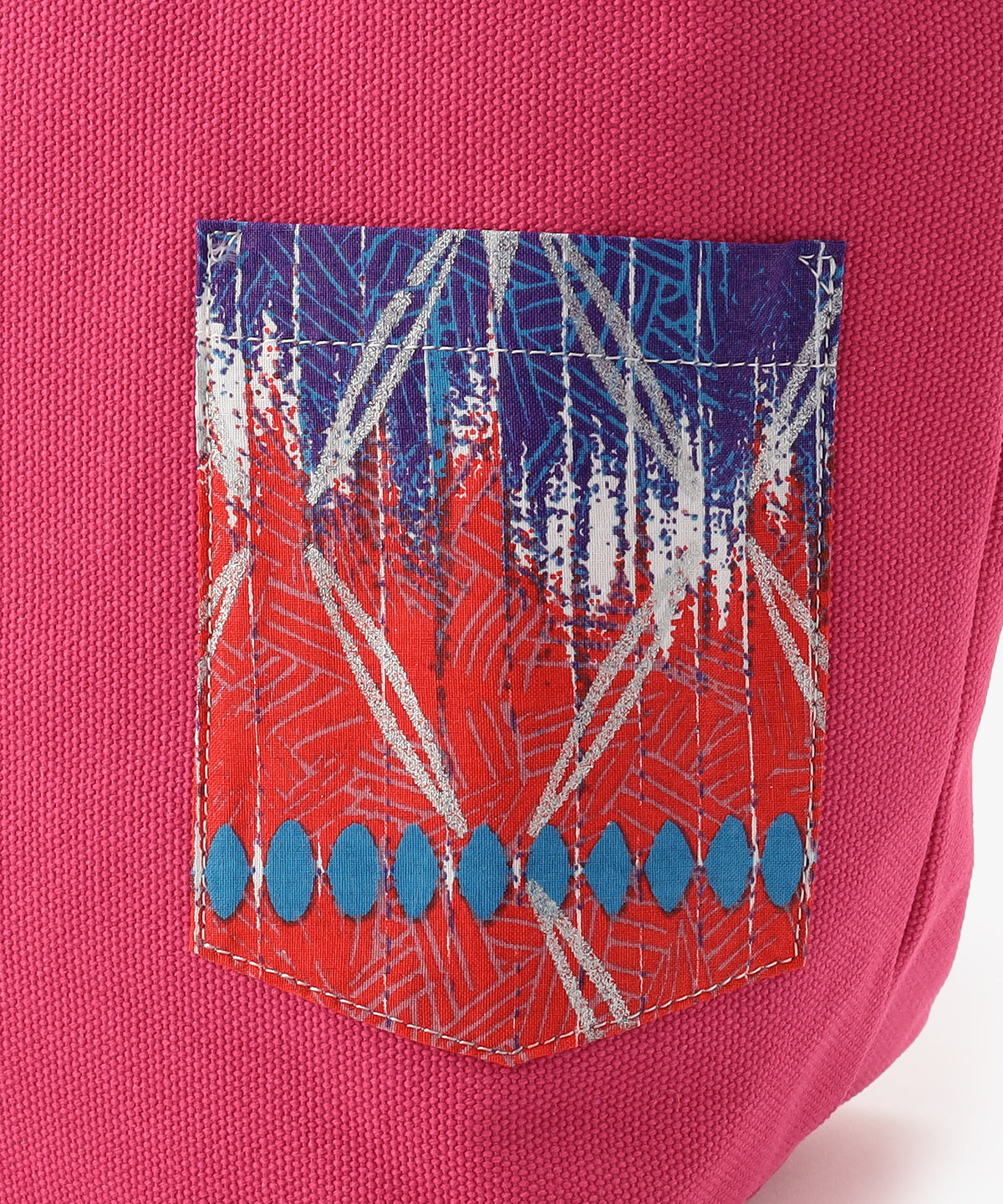 キャンバストートバッグ PINK×PINK(S / M / Lサイズ)