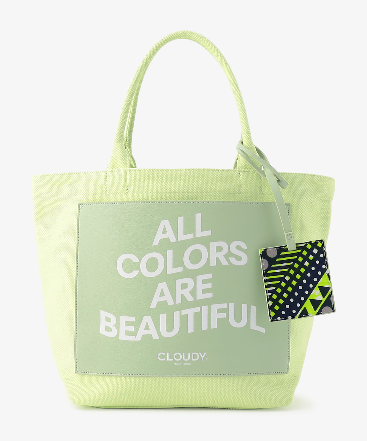 キャンバストートバッグ MINT×MINT(S / M / Lサイズ)