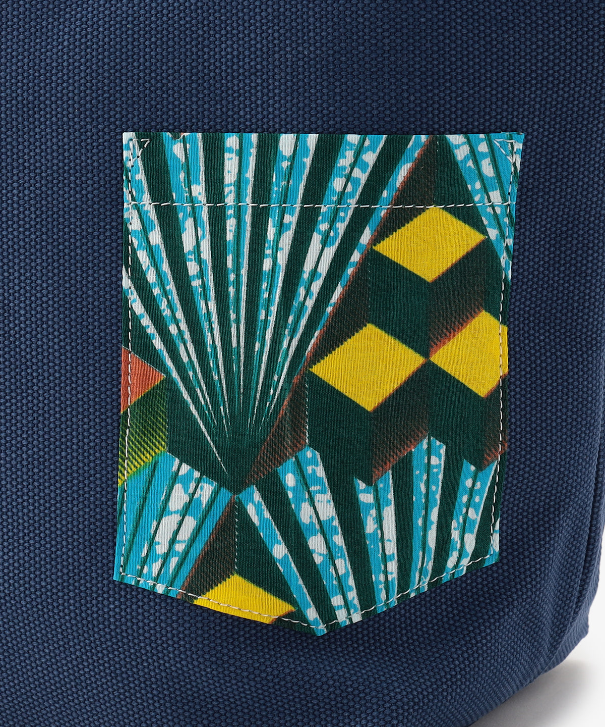 キャンバストートバッグ NAVY×NAVY(S / M / Lサイズ)