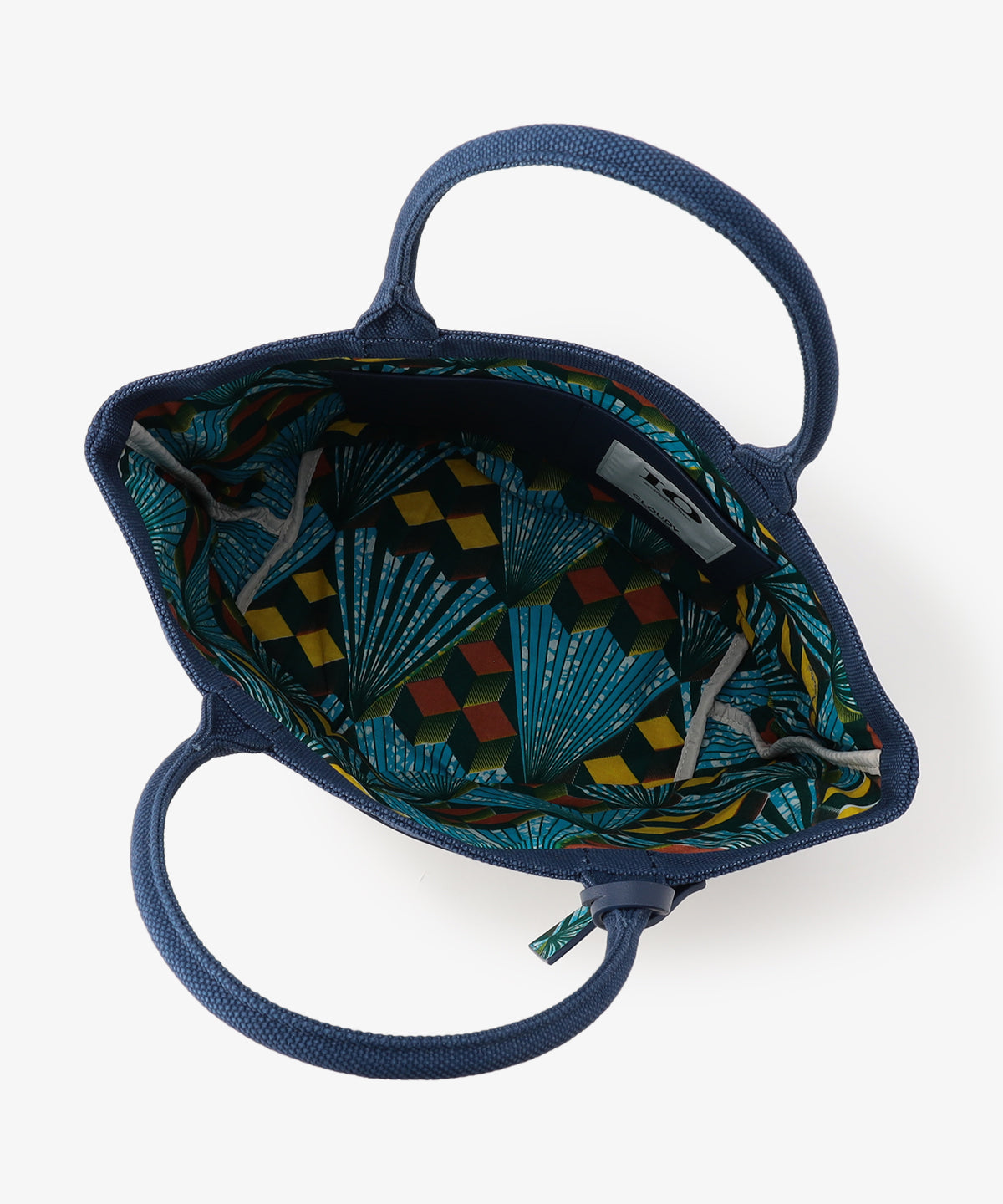 キャンバストートバッグ NAVY×NAVY(S / M / Lサイズ)