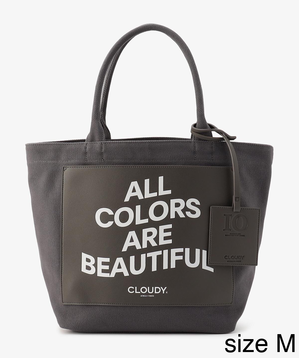 キャンバストートバッグ GRAY×GRAY(S / M / Lサイズ)