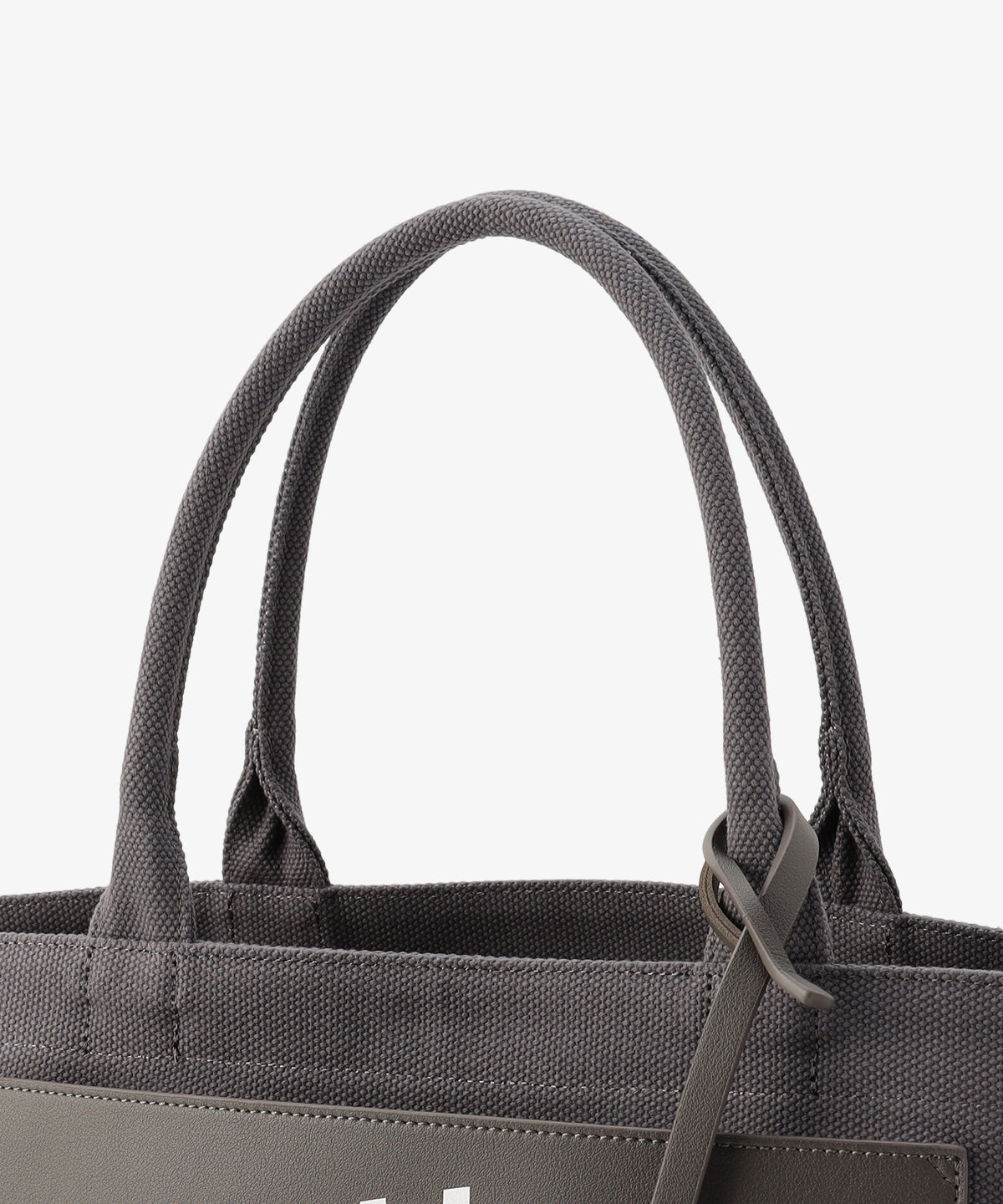 キャンバストートバッグ GRAY×GRAY(S / M / Lサイズ)