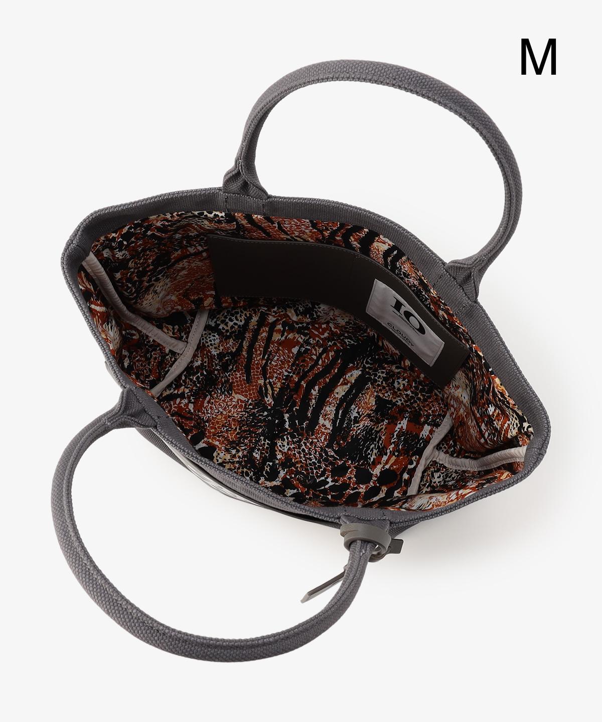 キャンバストートバッグ GRAY×GRAY(S / M / Lサイズ)