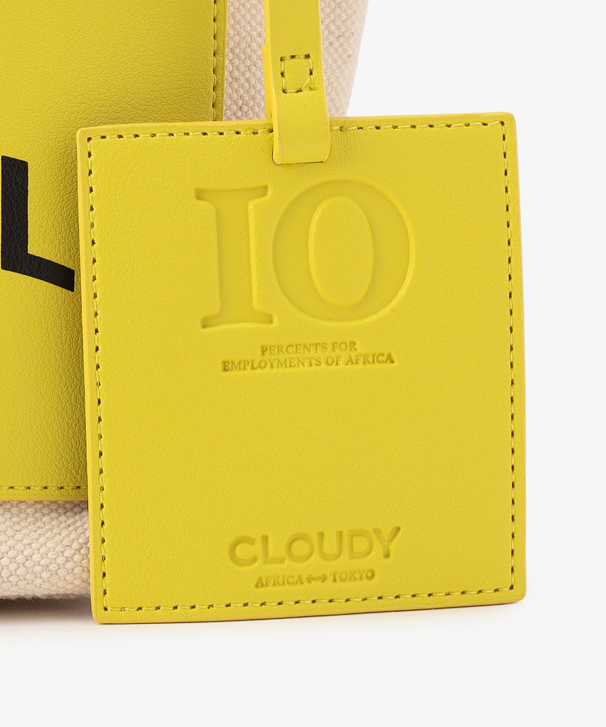 キャンバストートバッグ YELLOW(S / M / Lサイズ)