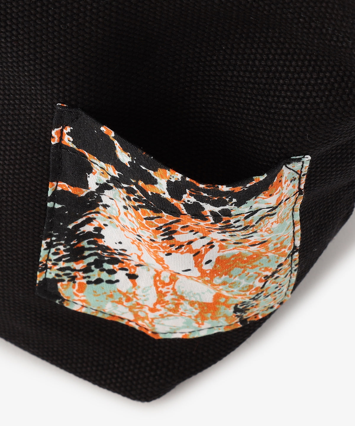 キャンバストートバッグ BLACK×SILVER(S / M / Lサイズ)