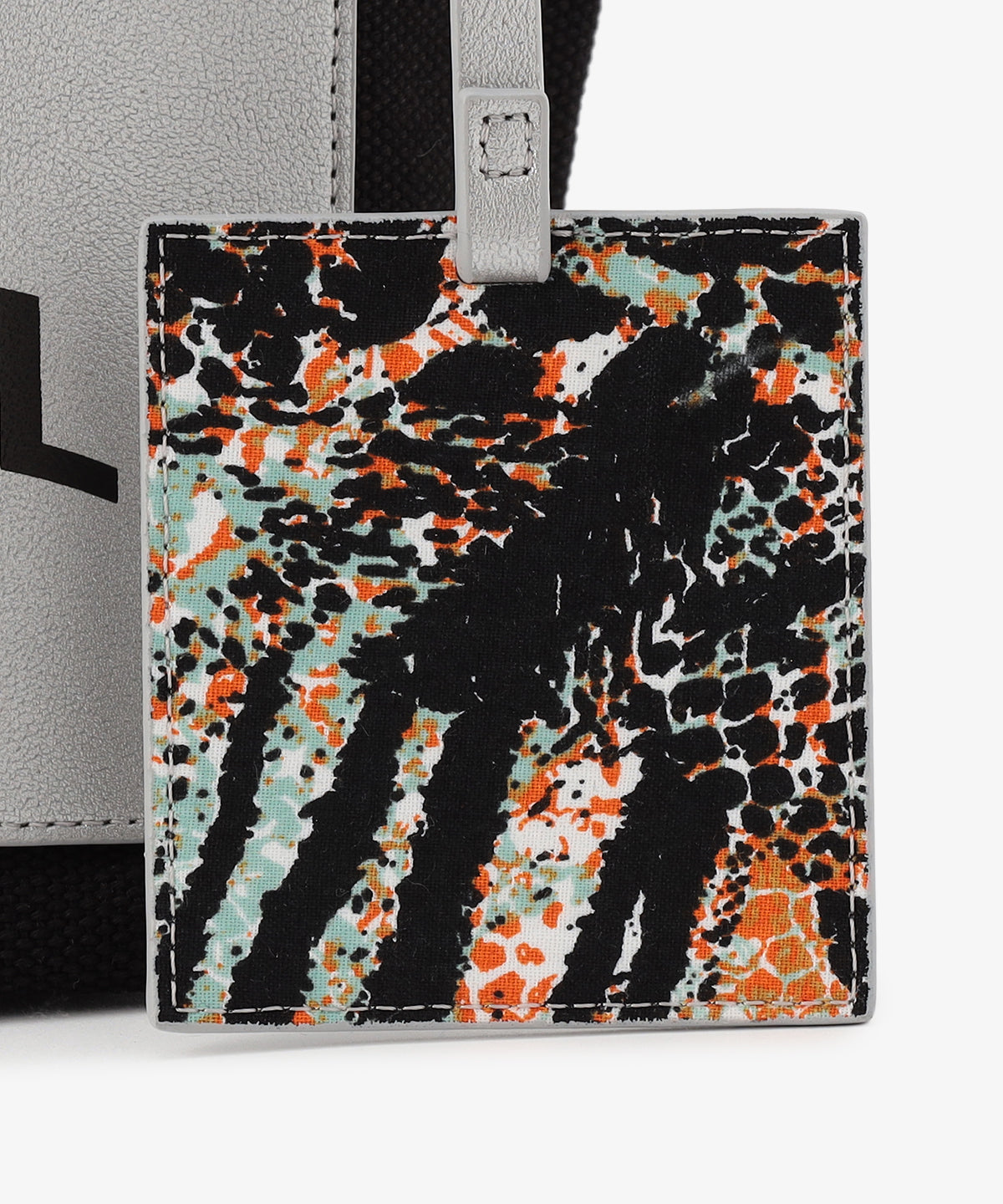 キャンバストートバッグ BLACK×SILVER(S / M / Lサイズ)