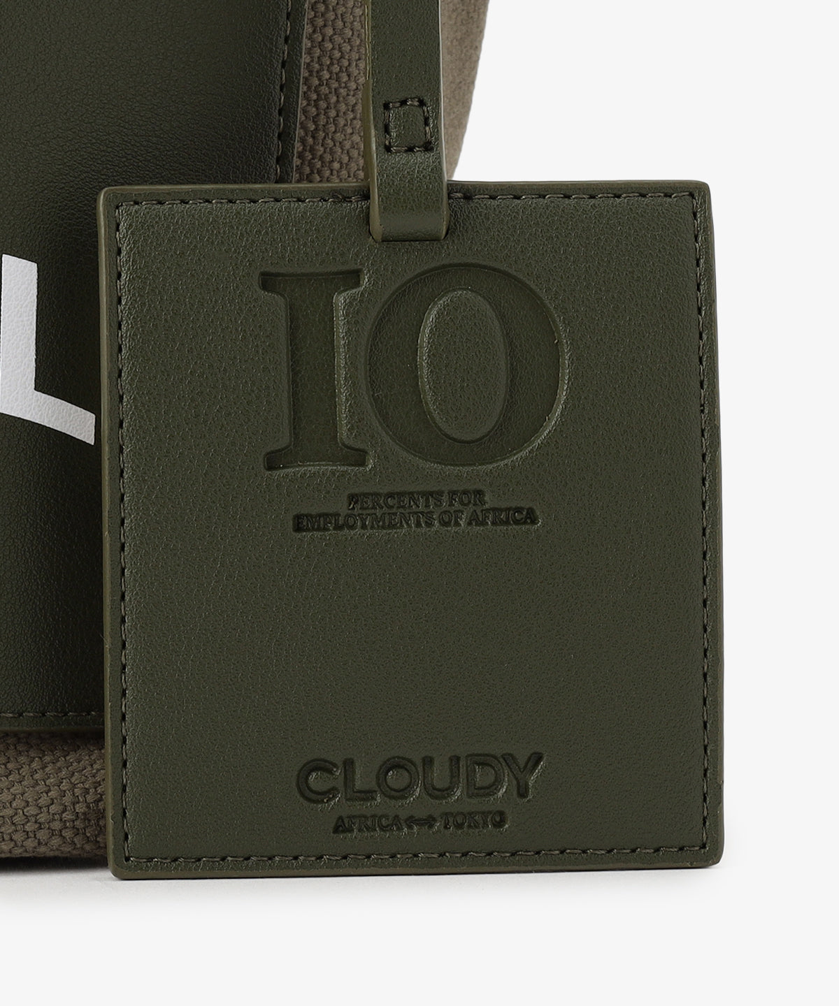 キャンバストートバッグ KHAKI×KHAKI(S / M / Lサイズ)