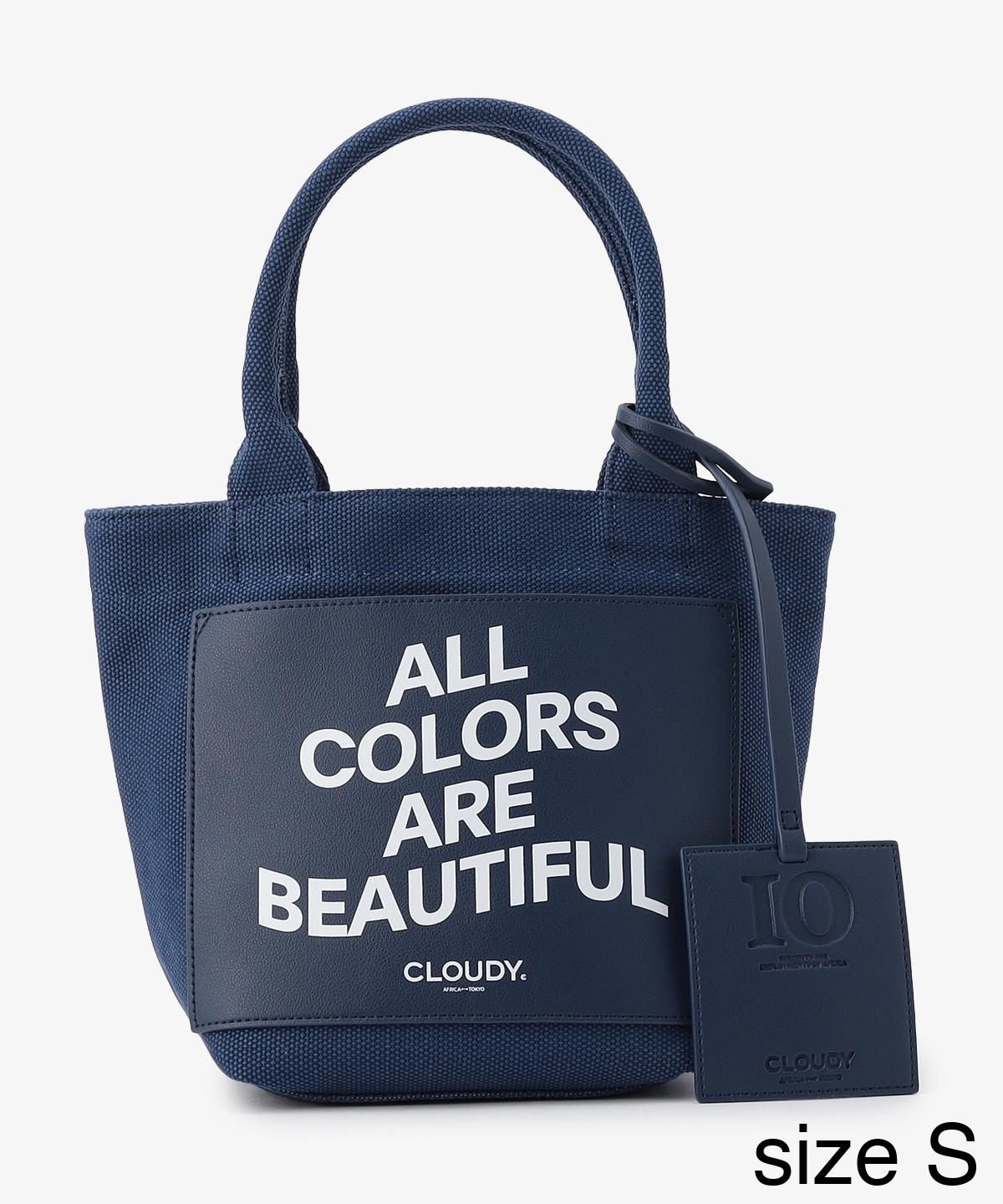 キャンバストートバッグ NAVY×NAVY(S / M / Lサイズ)