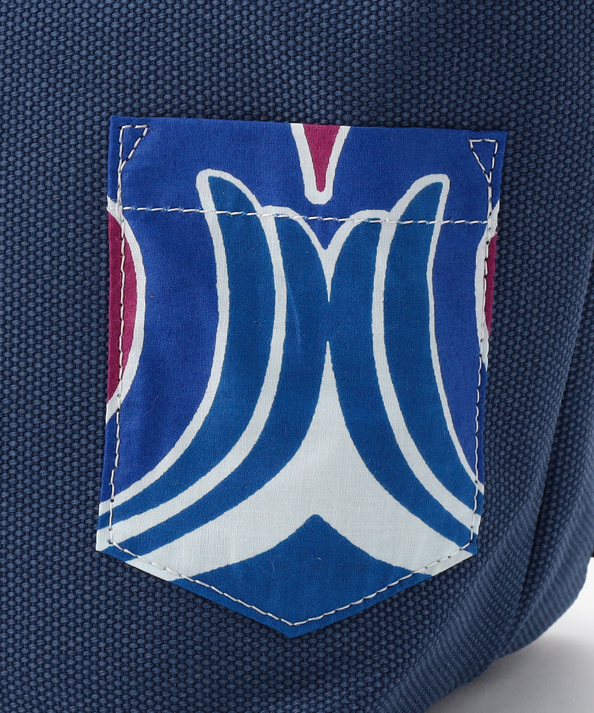 キャンバストートバッグ NAVY×NAVY(S / M / Lサイズ)