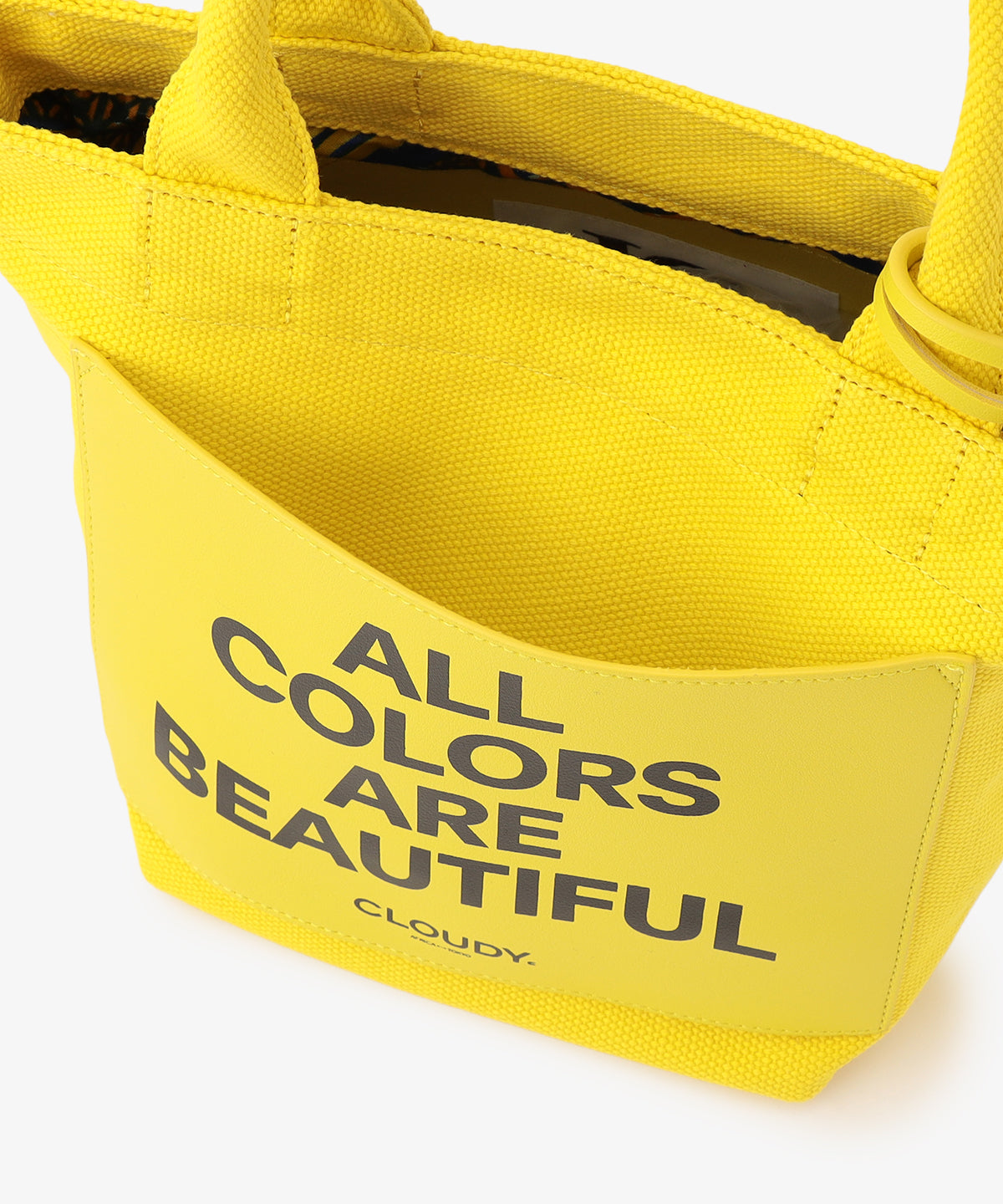 キャンバストートバッグ YELLOW×YELLOW(S / M / Lサイズ)