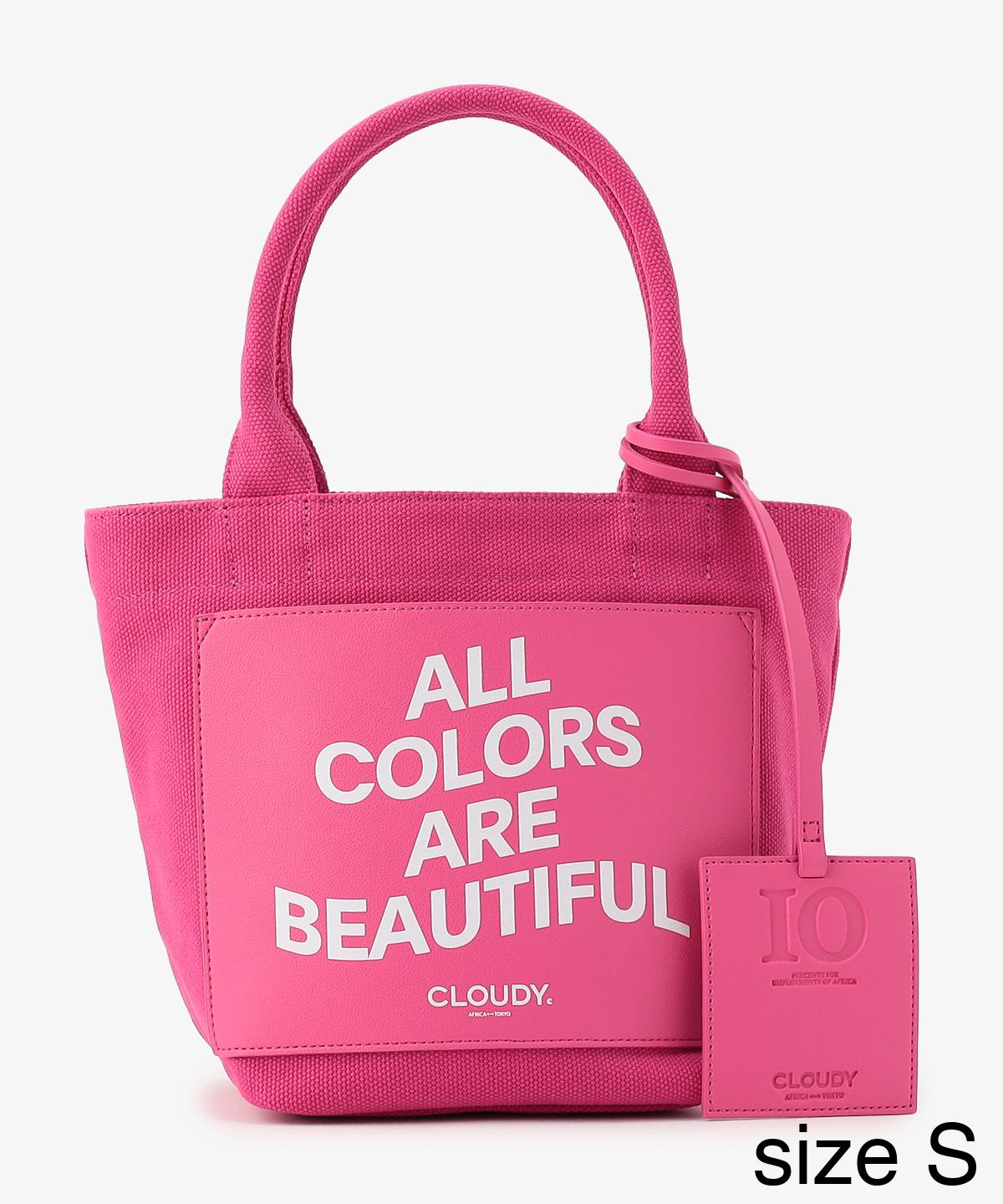 キャンバストートバッグ PINK×PINK(S / M / Lサイズ)