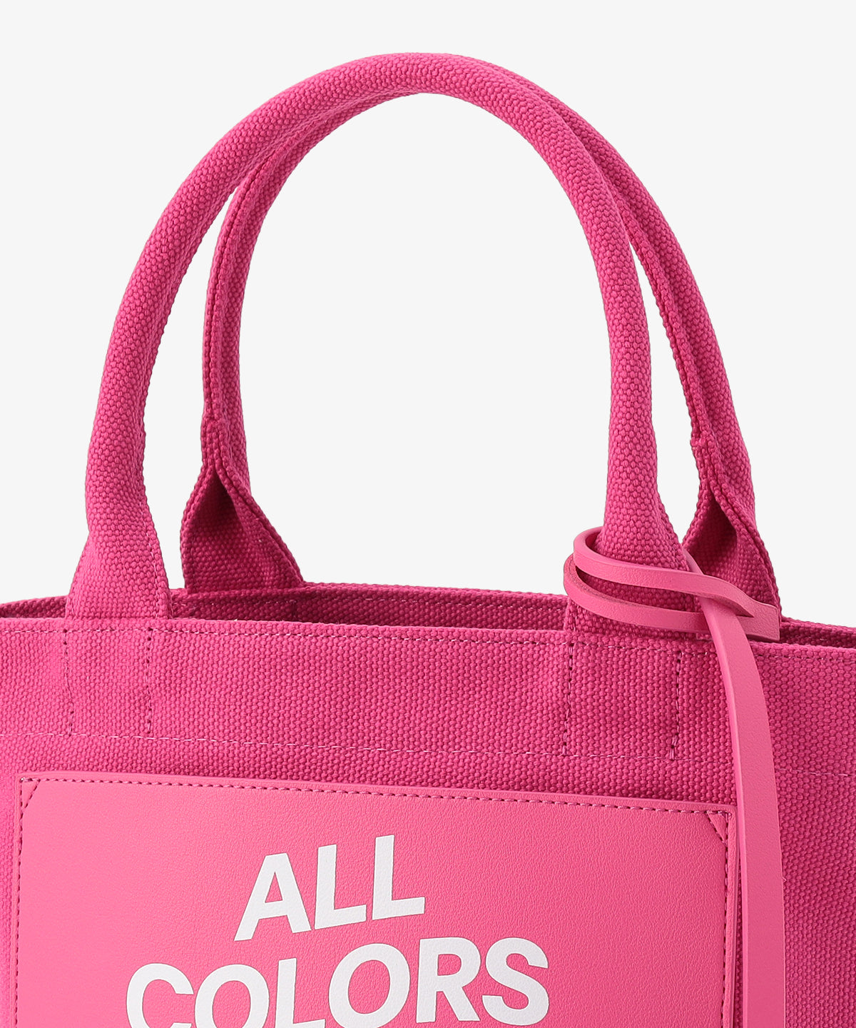キャンバストートバッグ PINK×PINK(S / M / Lサイズ)