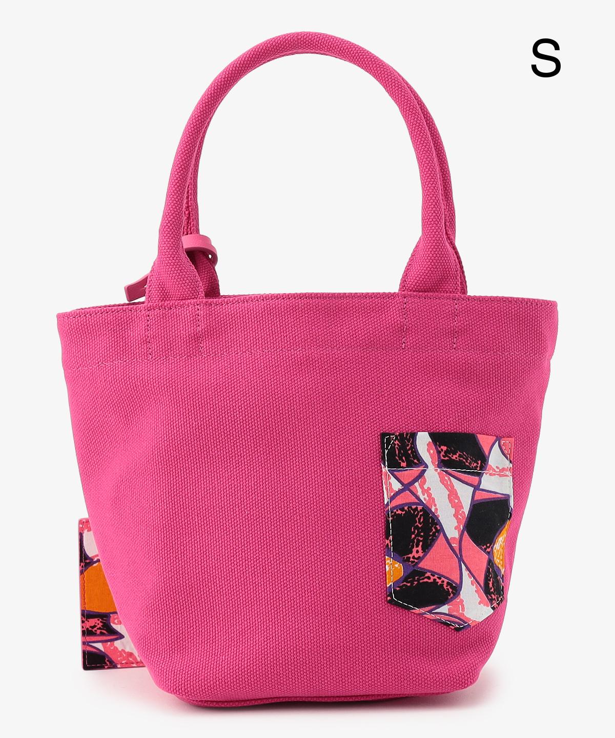 キャンバストートバッグ PINK×PINK(S / M / Lサイズ)