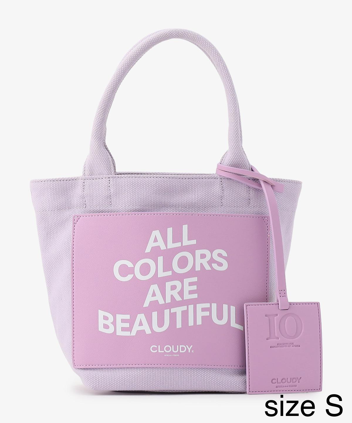 キャンバストートバッグ PURPLE×PURPLE(S / M / Lサイズ)