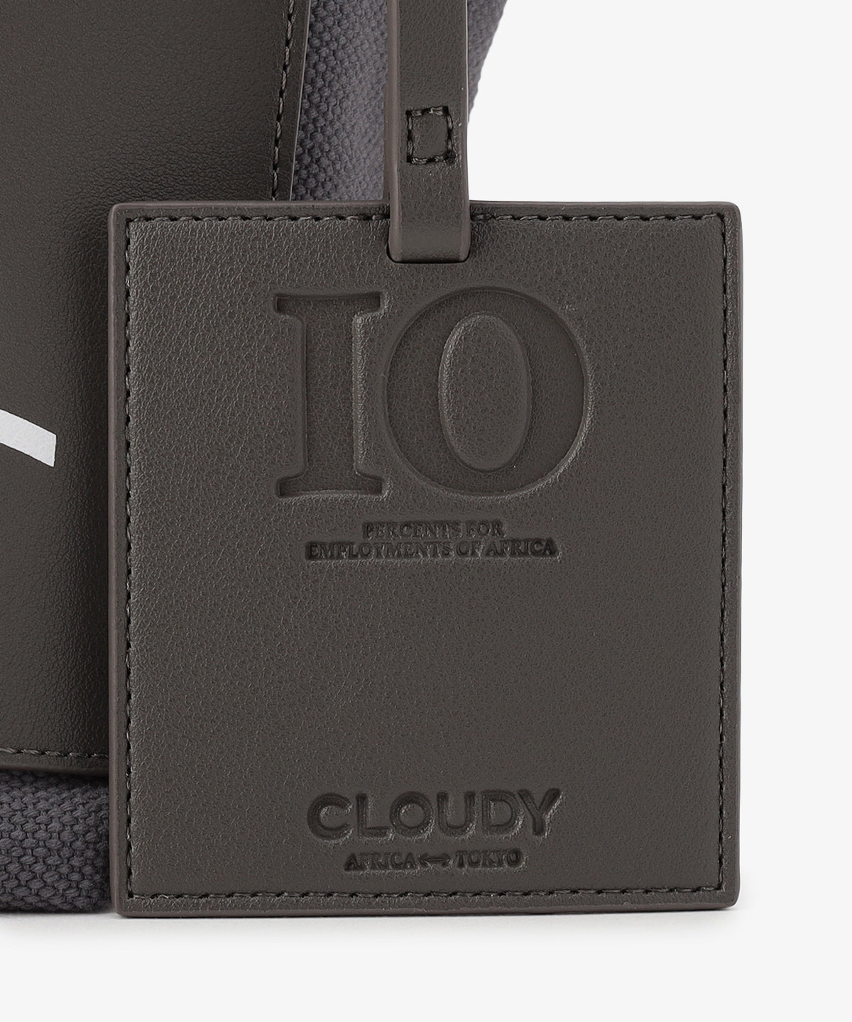 キャンバストートバッグ GRAY×GRAY(S / M / Lサイズ)