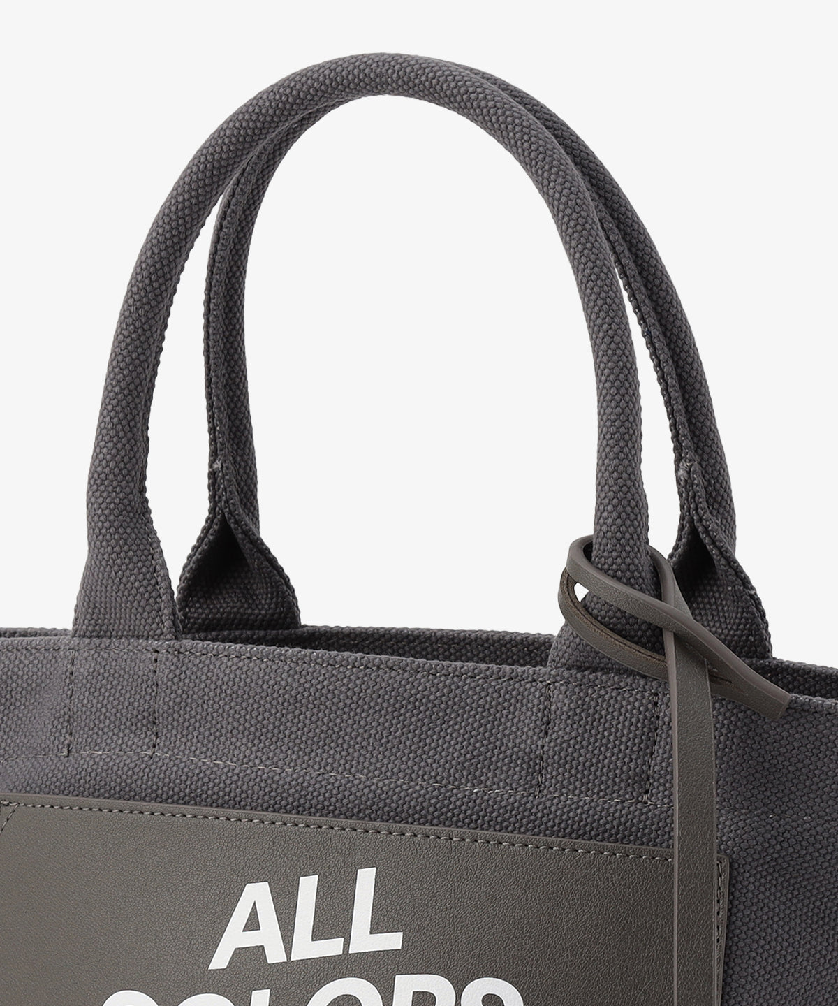 キャンバストートバッグ GRAY×GRAY(S / M / Lサイズ)