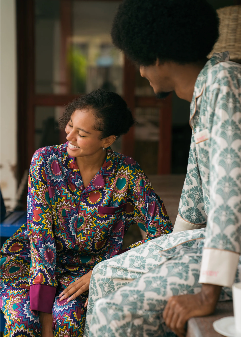 バレンタインセット「ALWAYS WITH YOU」(パジャマ WINE・巾着)