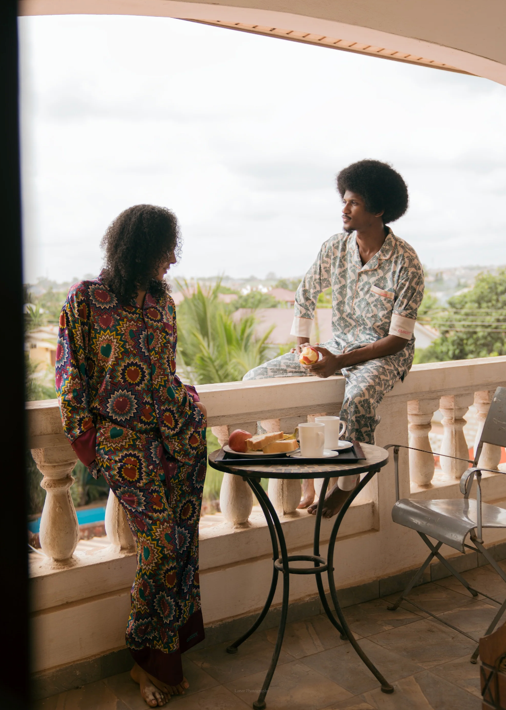 バレンタインセット「ALWAYS WITH YOU」(パジャマ GREEN・巾着)