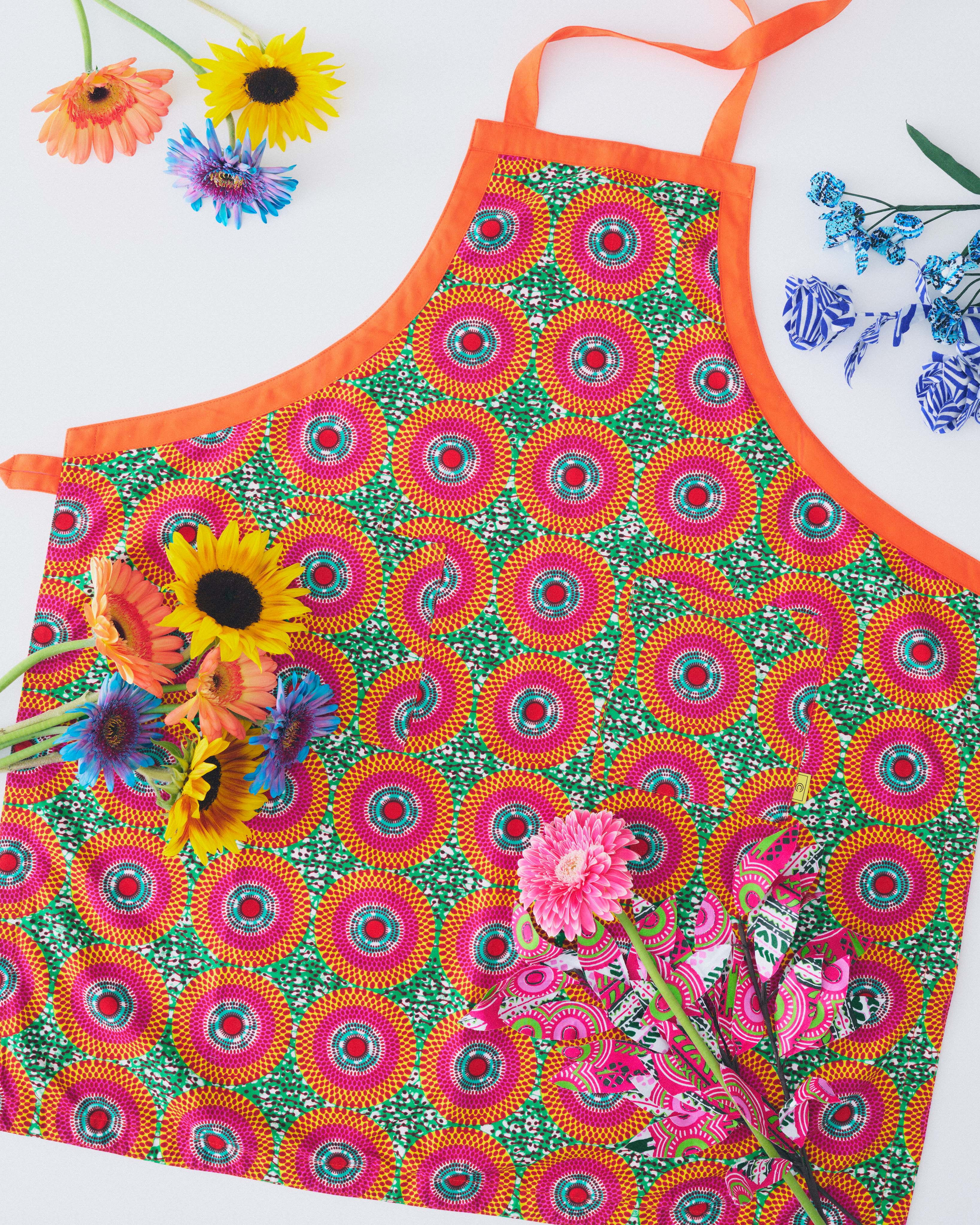 Kitenge エプロン 065